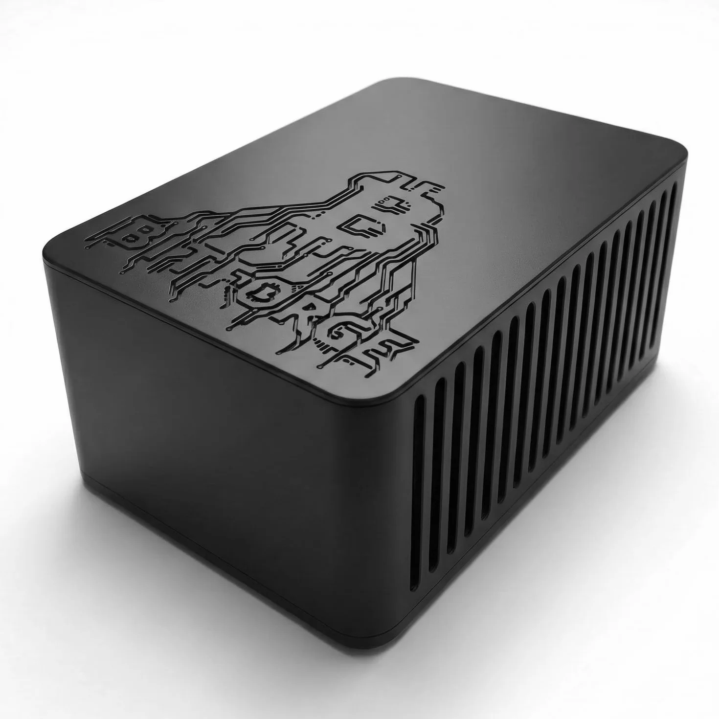 Bitforge Nano koparka Bitcoin z podwójnym BM1370 ASIC, hash rate 2,5 TH/s | Projekt open source, zasilanie 12 V, chipy ASIC niskiej mocy, regulowana wydajność, kontrola web, PSU multiregionowy