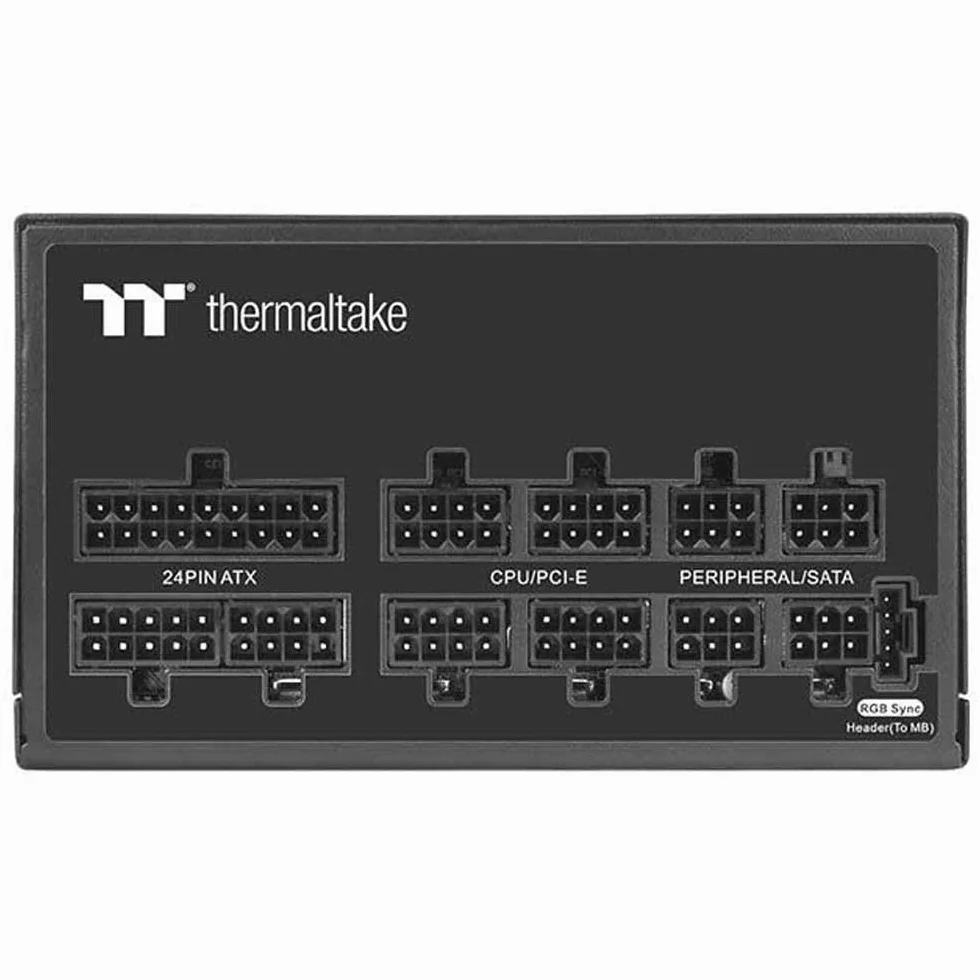 Thermaltake PS-TPD-0850F3FAGE-1 unité d'alimentation d'énergie 850 W 24-pin ATX ATX Noir