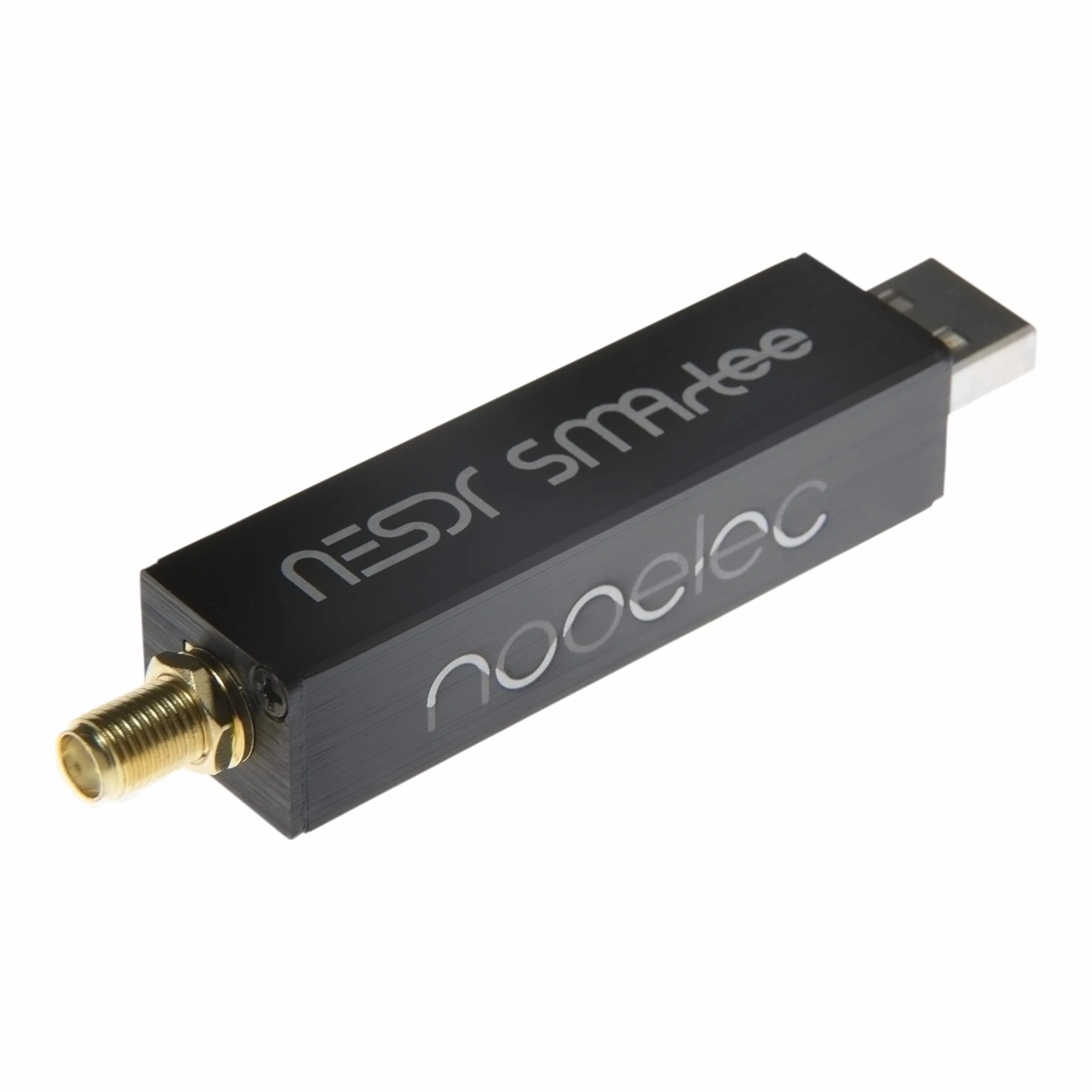 Pakiet NESDR SMArTee v2 - Premium RTL-SDR ze zintegrowaną trójnikiem polaryzacyjnym, aluminiowa obudowa, 0,5 PPM TCXO, wejście SMA, podstawa anteny i 3 anteny. Radio zdefiniowane oprogramowaniem (SDR