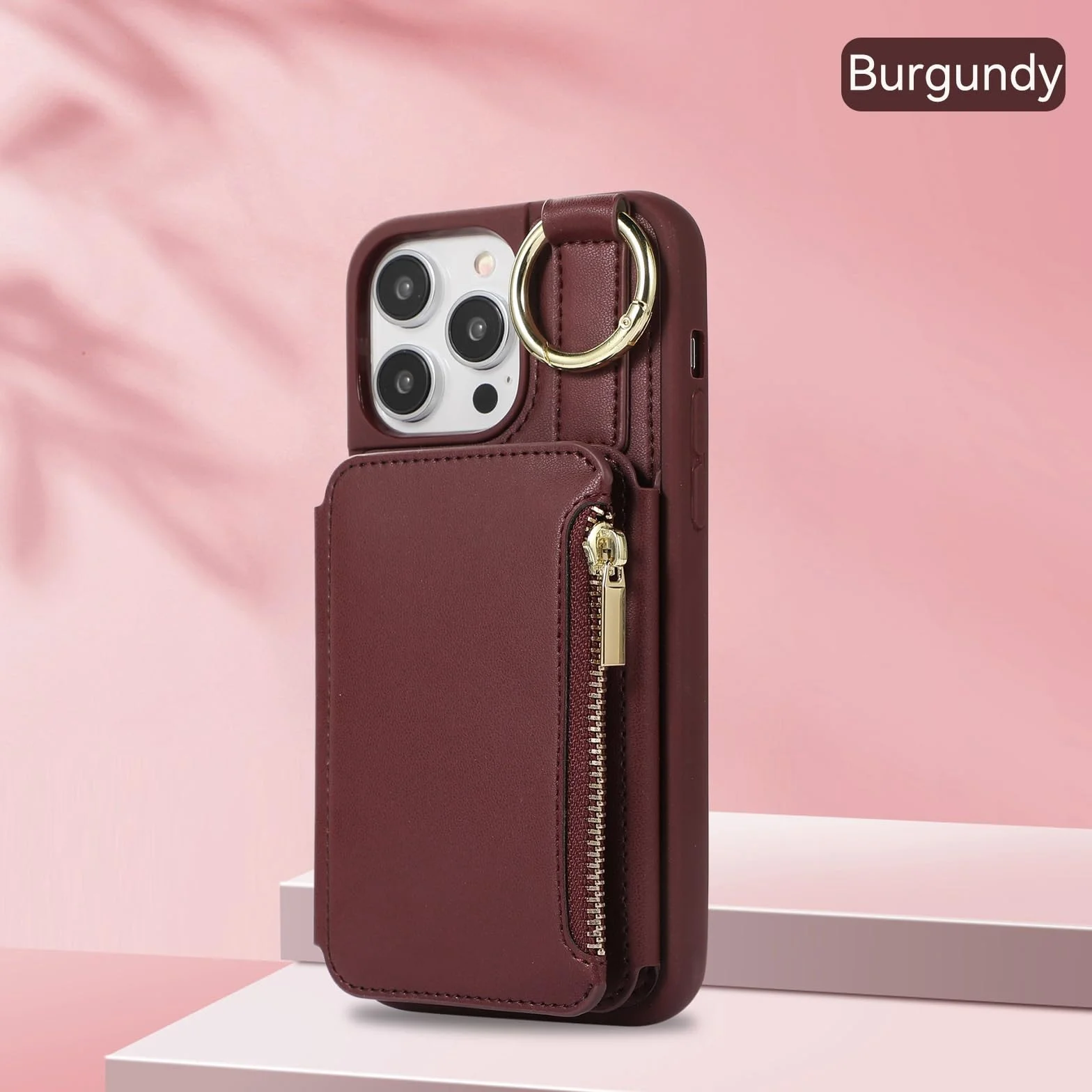 Générique Etui na telefon komórkowy IPhone16/16Pro/16Pro Max, Tarjetero Incorporado Cartera etui na telefon komórkowy z klapką do prueba (niebieski, 16promax)