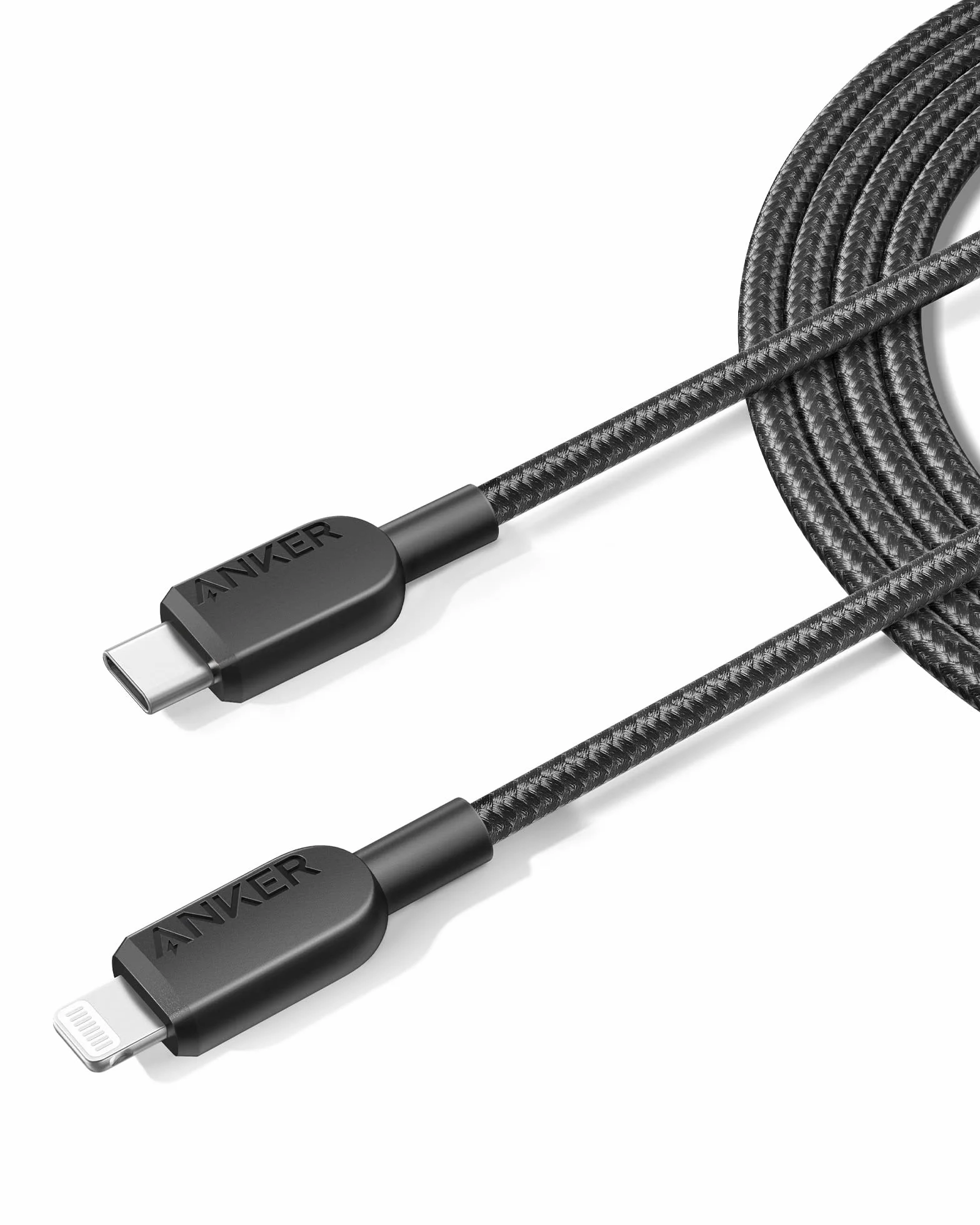 Kabel Anker USB C Lightning, 310 USB C na Lightning 180 cm, certyfikat MFi, kabel szybkiego ładowania do iPhone 14/13/12/11 serii (ładowarka nie jest w zestawie)