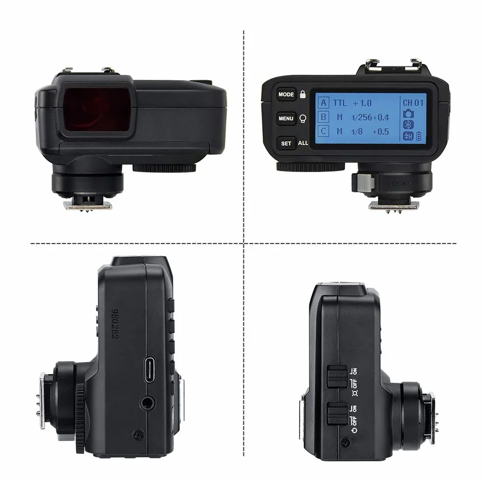 Godox X2T-C E-TTL II bezprzewodowy wyzwalacz lampy błyskowej 1/8000s HSS 2.4G bezprzewodowy nadajnik wyzwalający kompatybilny z aparatem Canon DSLR Godox V1 TT685C TT350C V860II-C TT600 AD200 AD200Pro