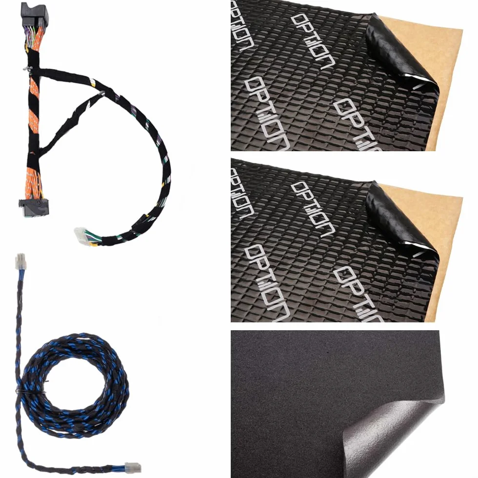 Option System dźwiękowy kompatybilny z Cupra Born (2. generacja, od roku produkcji 2024, standardowy system dźwiękowy) - 100% Plug & Play Kit z 6-kanałowym wzmacniaczem DSP i subwooferem Rock-4
