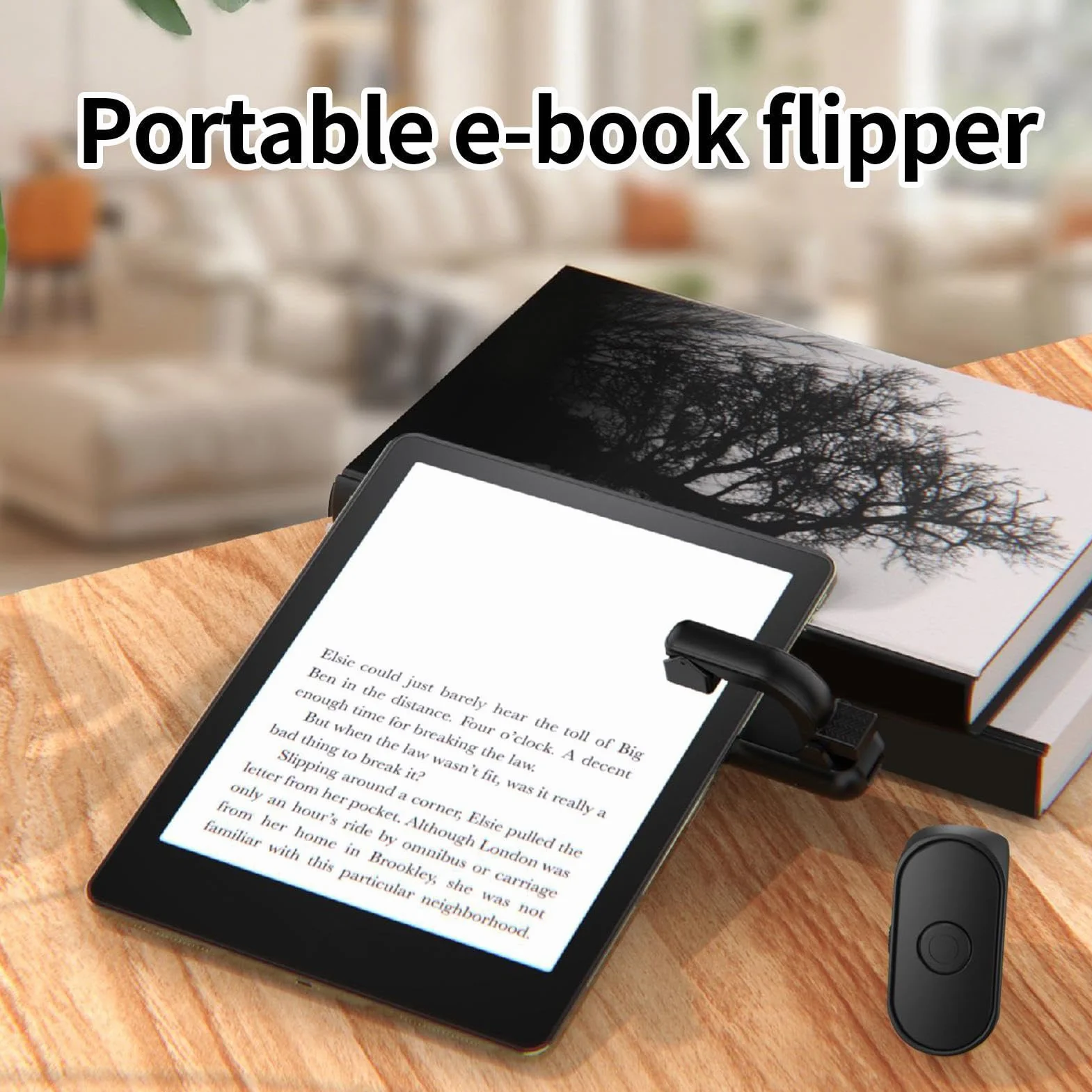 Przenośny pilot do e-booka Page Turner - ergonomiczne akcesorium do czytania