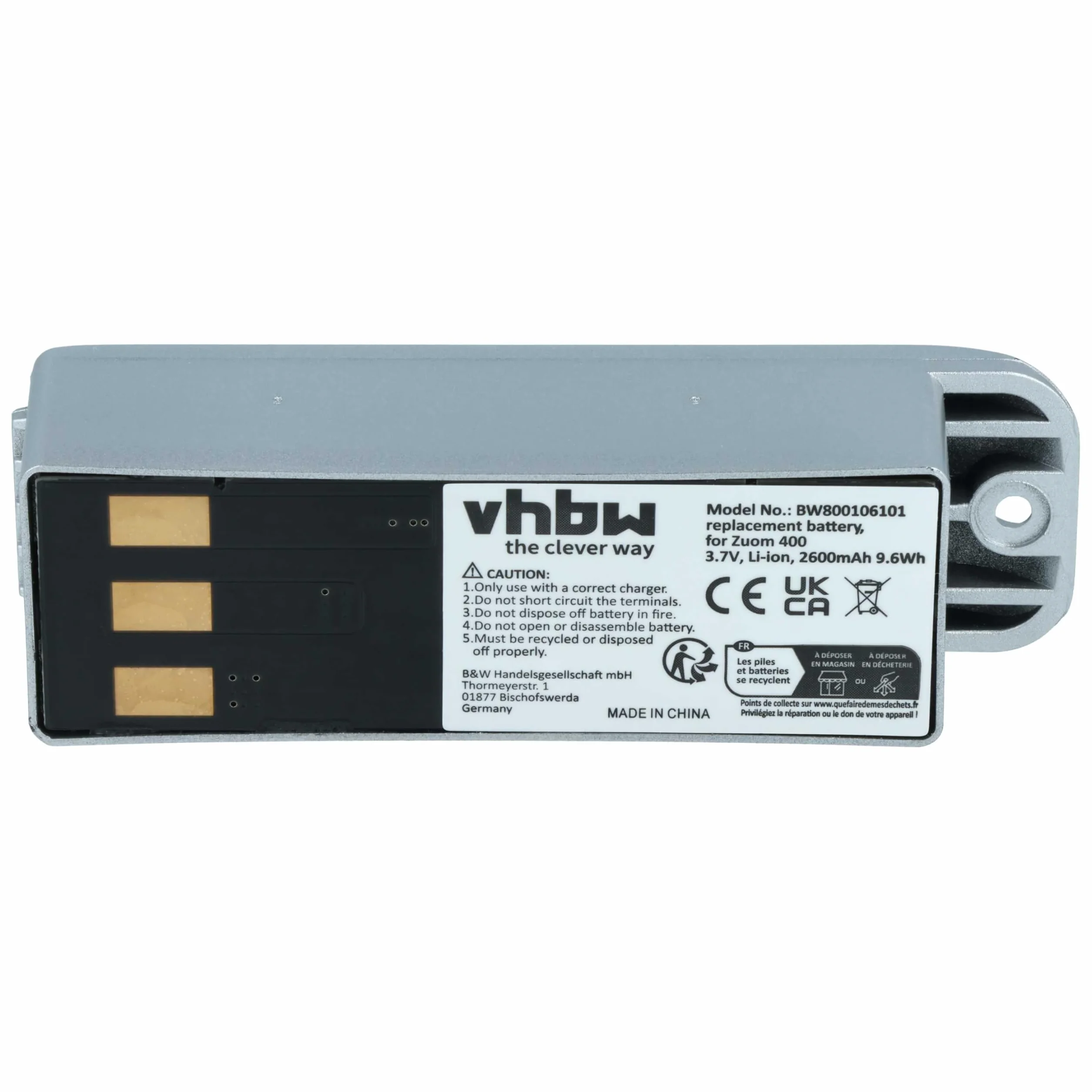 Bateria 2600 mAh 3,7 V do GARMIN Zumo 400 450 500 550