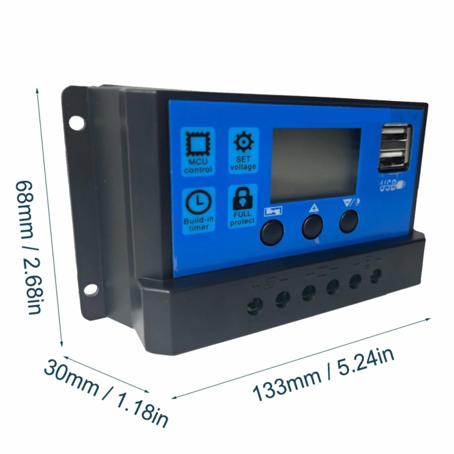 łAdowarka Z Panelem SłOnecznym Zestaw paneli słonecznych 60W kompletny podwójny port USB z kontrolerem ogniwa słoneczne do samochodu jacht RV łódź ładowarka do telefonu Moblie(Only Solar Panel)
