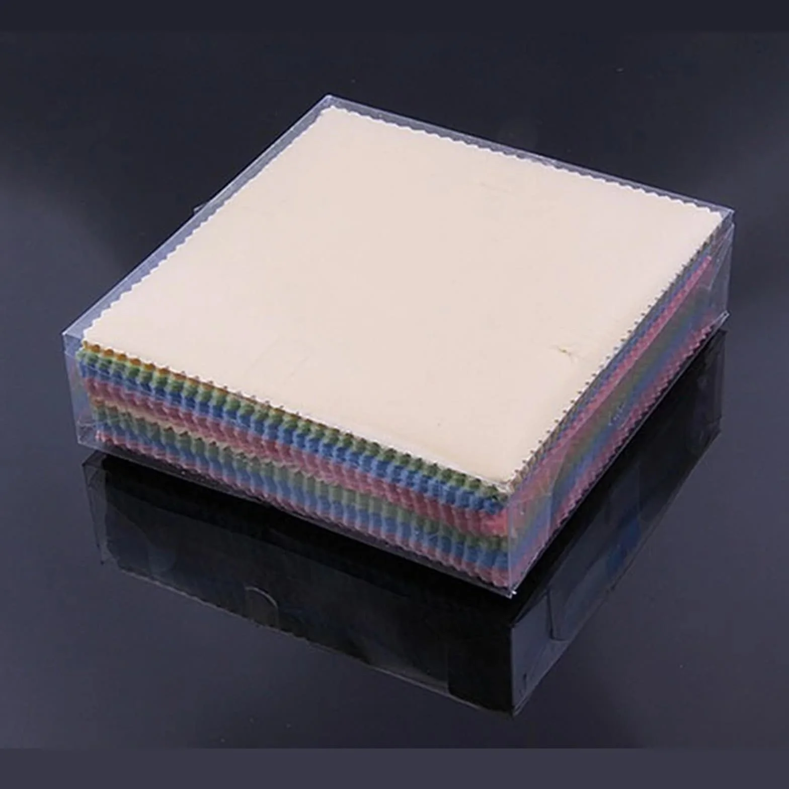 Wielofunkcyjne ściereczki do czyszczenia okularów - 100 szt. 4 kolory 13 x 13 cm chusteczki do soczewek do okularów aparatu komputerowego bez zadrapań miękka mikrofibra