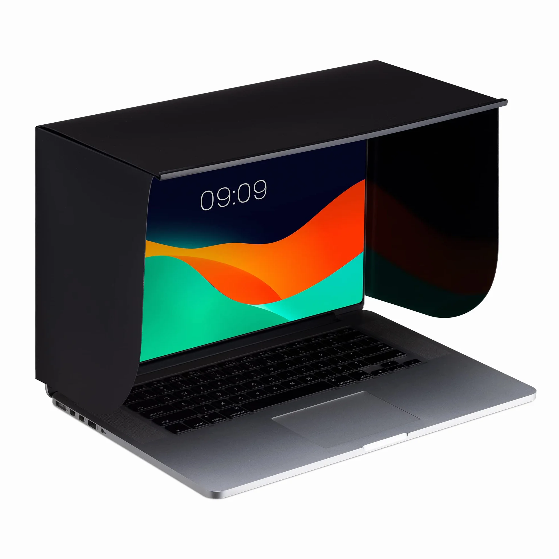 Kwmobile Osłona przeciwsłoneczna - ochrona ekranu komputera i wizjera laptopa - do laptopów 15 cali