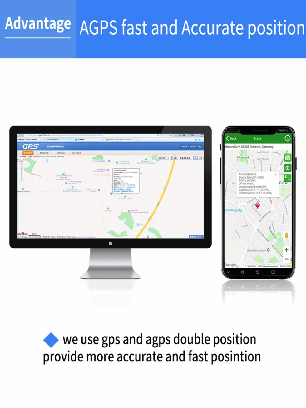 Mini lokalizator GPS 3G dla psa, kota, zwierzęcia domowego, TK203, lokalizator GPS z GPS/GPRS/GSM, śledzenie w czasie rzeczywistym, alarm ruchu, przenośny, wodoodporny, pyłoszczelny