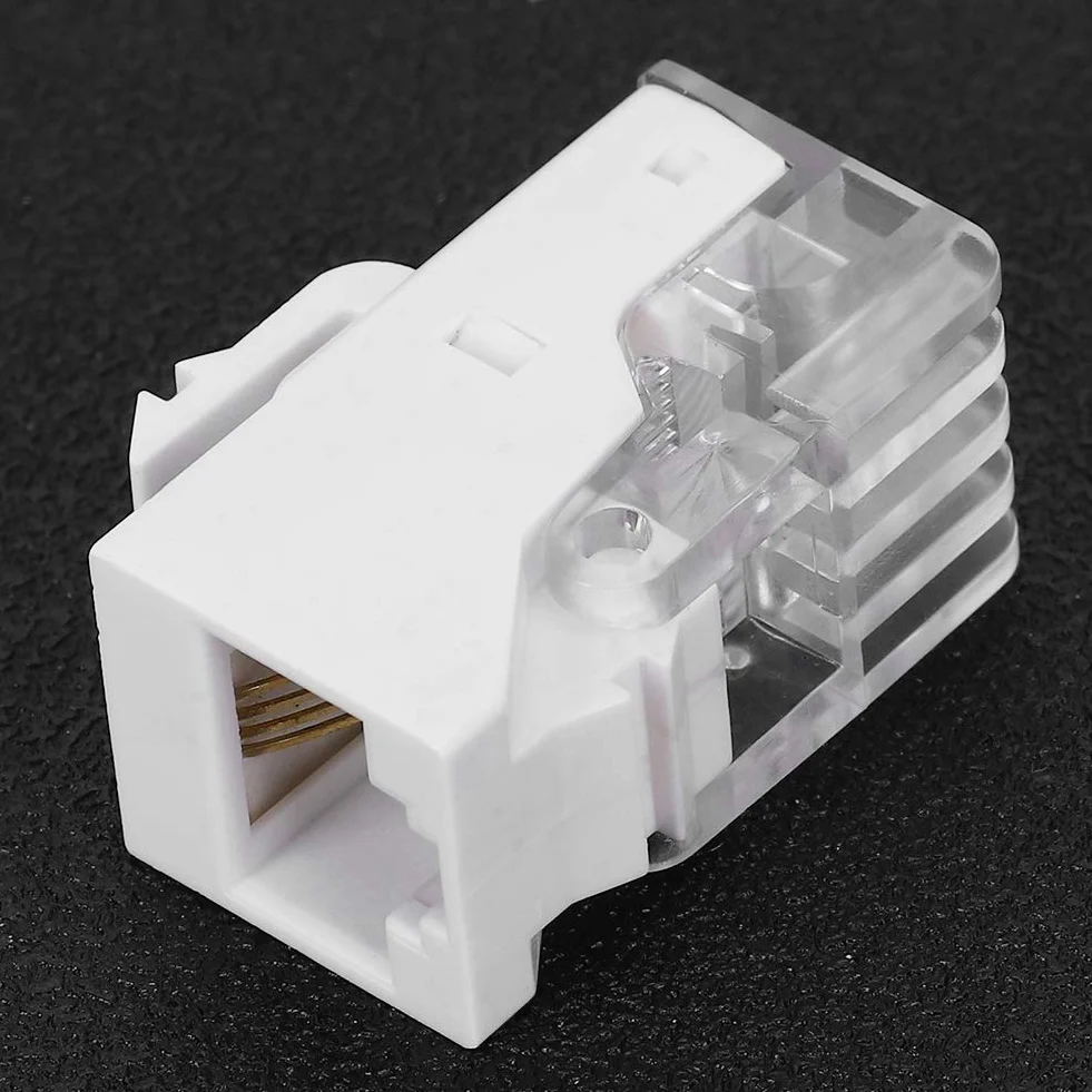 Keystony Keystone Rj11, 5 sztuk CAT3, moduł Cat3, 4 darmowe połączenia telefoniczne, informacje o elemencie elektronicznym, pojedyncze drzwi