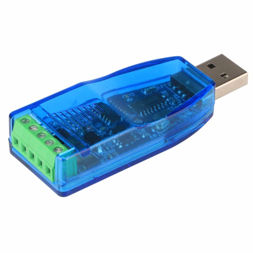 Konwerter USB na RS485 z chipem CH340, kompatybilny z Windows/Linux/Mac OS X