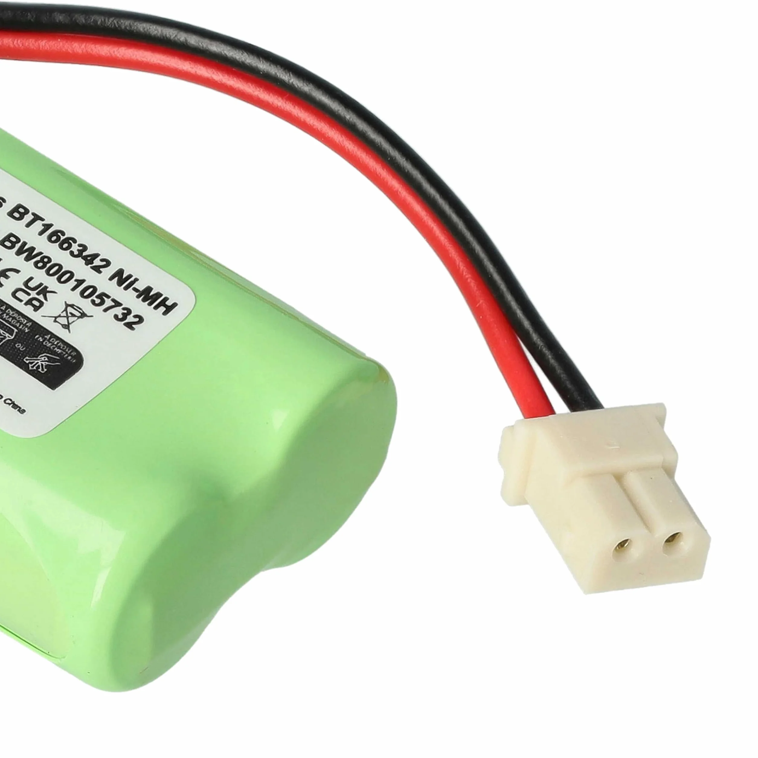 Motorola BT283342 BT183342 bateria do telefonu bezprzewodowego 800mAh 2,4V NiMH vhbw 2 szt.