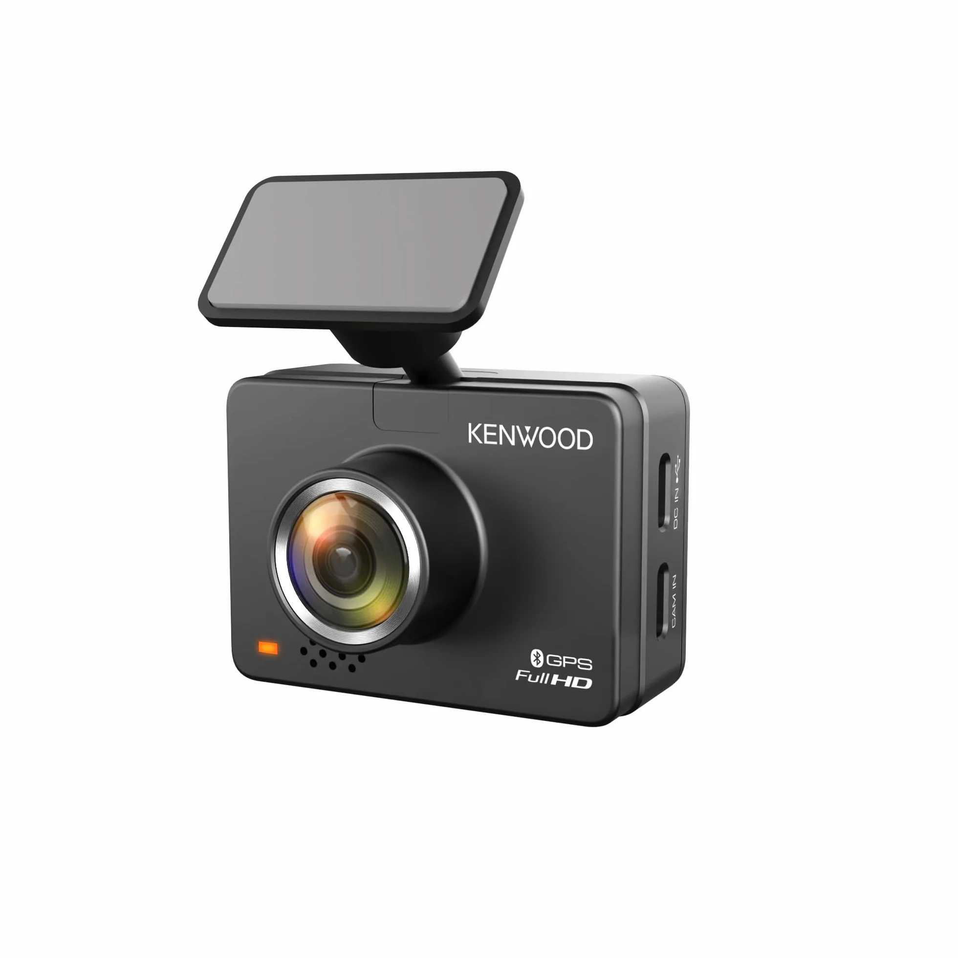 KENWOOD DRV-A310W, kamera na desce rozdzielczej z 2,0-calowym wyświetlaczem LCD, nagrywanie w wysokiej rozdzielczości i połączenie bezprzewodowe, czarna