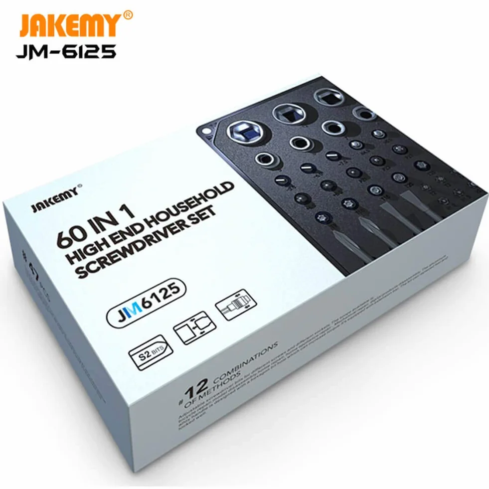 Jakemy 60 w 1 zestaw narzędzi