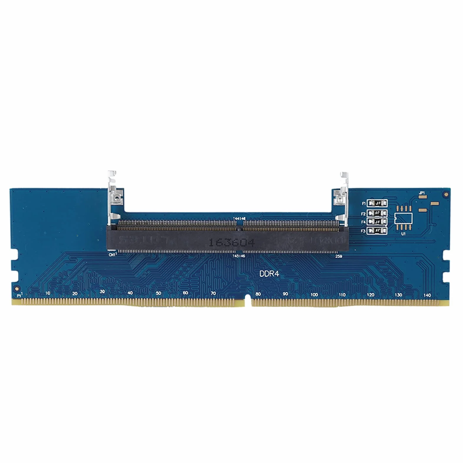 Przenośny Adapter Konwertera Pamięci RAM DDR4 SO DIMM na DIMM, Zabezpieczenie Nadprądowe, Trwały, Profesjonalny Wybór do Adapterów Pamięci RAM