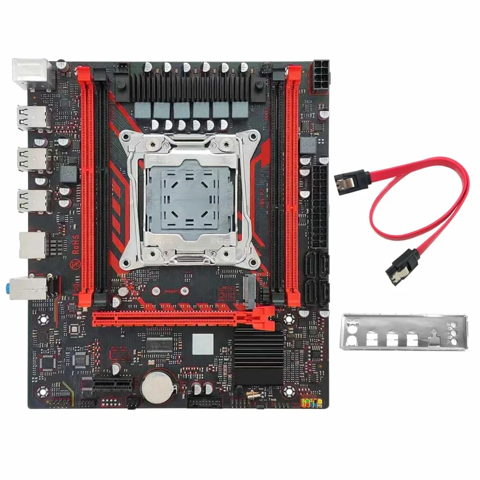 Płyta główna X99 P3 LGA2011 Q57 Chipset X99 DDR3 płyta główna do gier komputerowych Gigabit Ethernet z gniazdami M.2 NVME/NGFF
