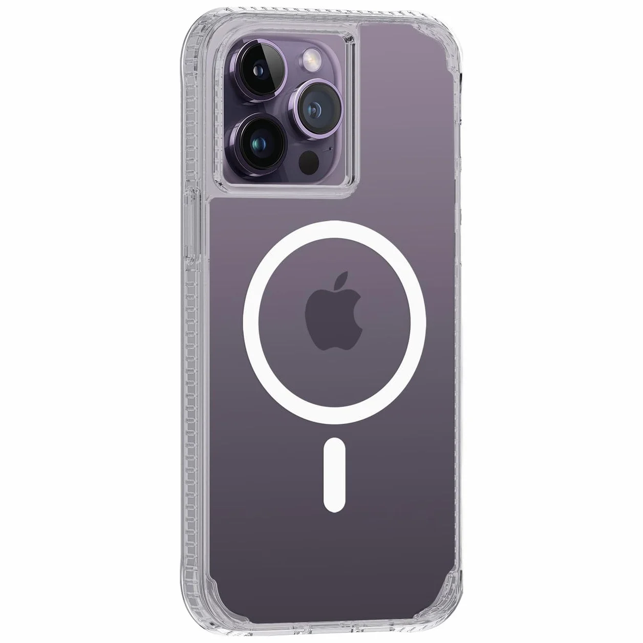 Etui Case-Mate Tough Plus iPhone 14 Pro Max - przezroczyste [ochrona przed upadkiem 15 stóp] [kompatybilne z MagSafe] magnetyczne etui na telefon do Apple 14 Pro Max 6,7 cala, odporne na wstrząsy etui