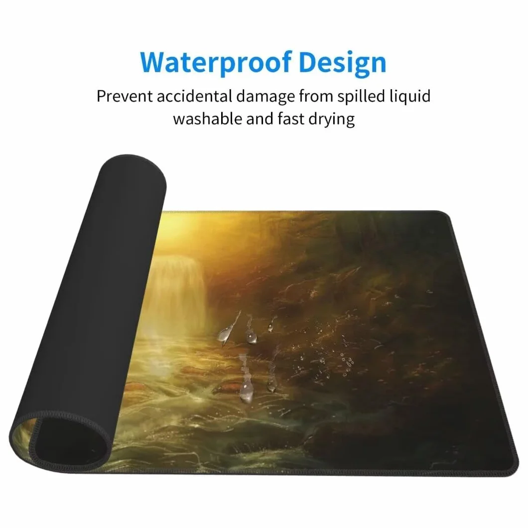 Duża podkładka pod mysz dla graczy, podkładka pod mysz jesień XXL 1000 x 500 mm, wodoodporna podkładka pod mysz do gier, podkładka pod mysz do gier, komputer, komputer, prezent dla dziecka ly-361