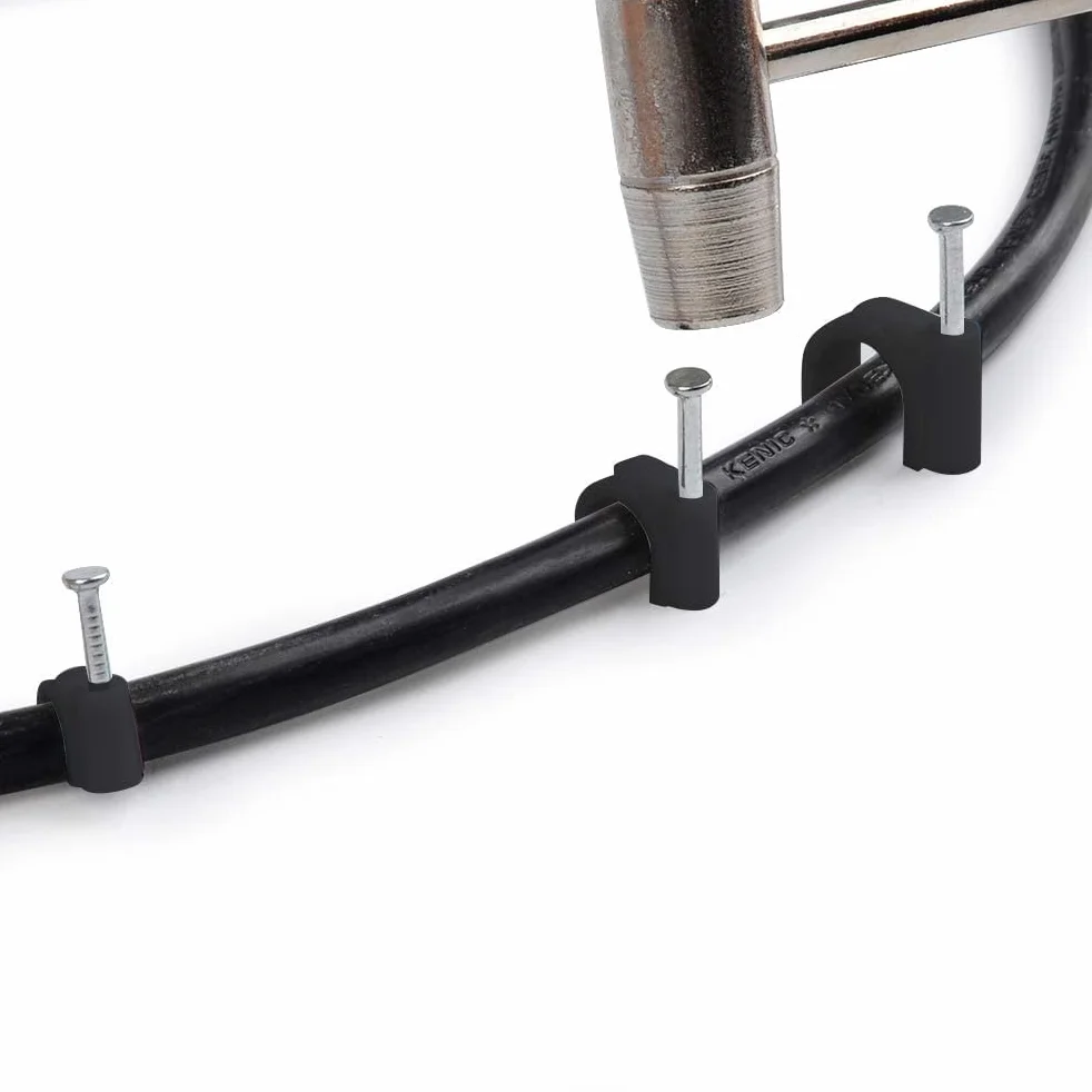 GTIWUNG Przewód przedłużający 12 V, 10 metrów, płaski kabel przedłużający, zasilacz DC 2,1 mm x 5,5 mm, kabel żeński na męski do kamery bezpieczeństwa CCTV/IP, DVR i innych urządzeń