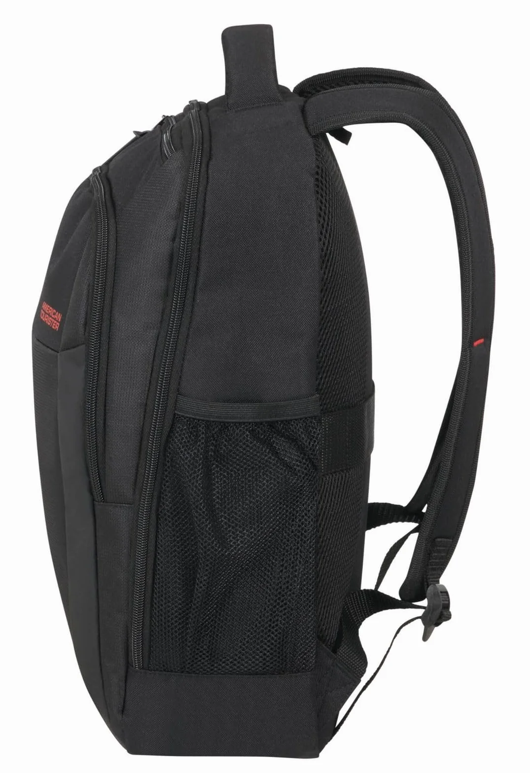 American Tourister Urban Groove UG12 - Plecak na laptop 15.6″ (46 cm) - Plecak biznesowy i szkolny z uchwytem na butelkę, Ergonomiczny, Smart Sleeve - 20.5L - Czarny (Black)
