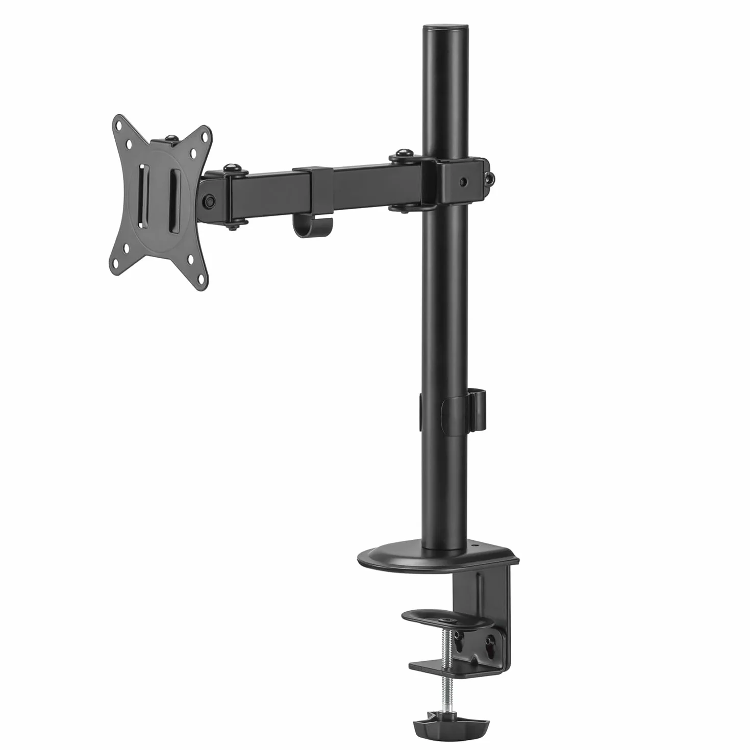 Maclean MC-572N uchwyt do monitora 17-32", VESA 75x75 100x100, ramię z przegubem, regulacja wysokości, obrotowy, 9 kg