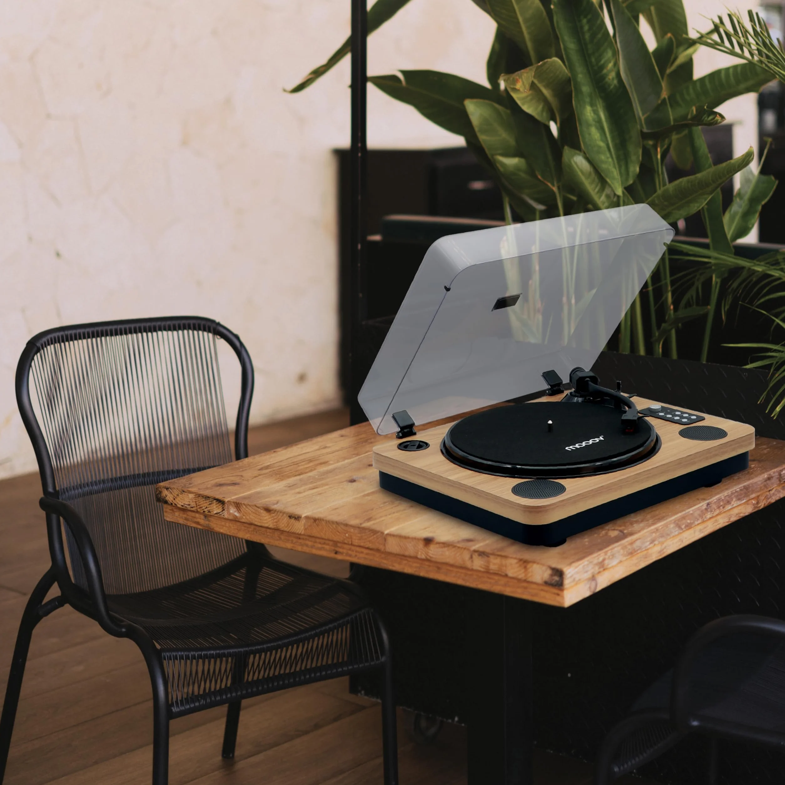 METRONIC Płyta winylowa Bluetooth 33/45/78 Wieże z wbudowanymi głośnikami - 477361