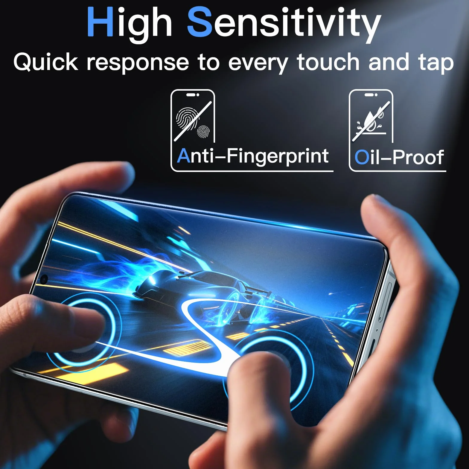 JETech Matowe Ochraniacz Ekranu dla Samsung Galaxy S26 Ultra, Anty-Blask 9H Szkło Hartowane Film, Ochrona Przed Odciskami Palców, 10 Sekund łatwej Instalacji, Przyjazny dla Przypadku, 2 Sztuki