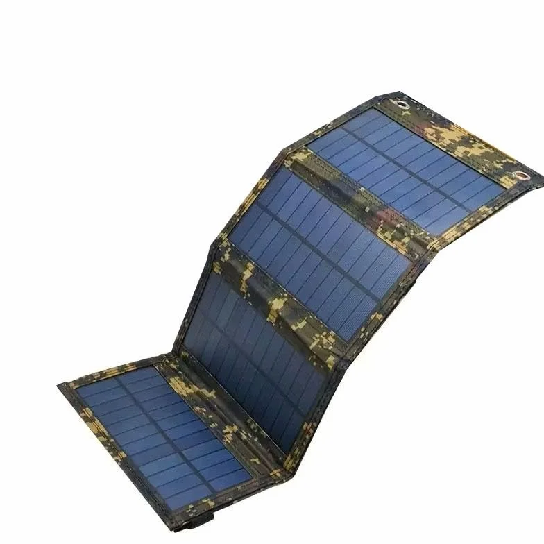 Przenośna ładowarka solarna 10 W z panelami słonecznymi | wodoodporny panel słoneczny IPX4 do małych elektrowni, telefonów, lekki, 23% wysoka konwersja