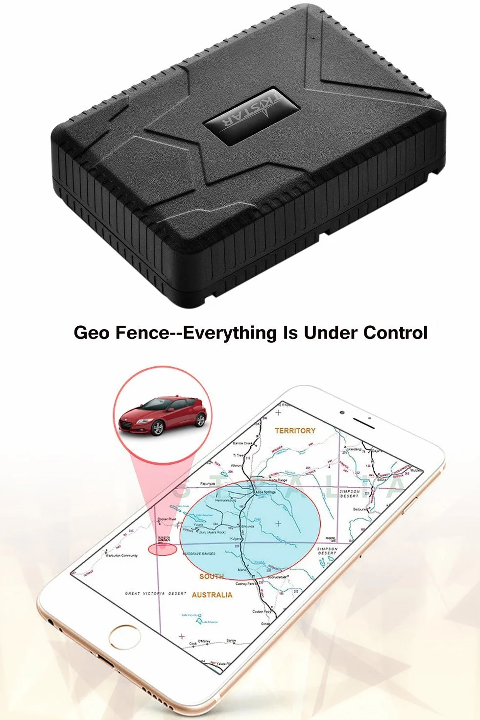 Juneo TKSAR GPS Tracker TK915 z mocnym magnesem – 4 miesiące czuwania tracker samochodowy w czasie rzeczywistym – darmowy system śledzenia pojazdu zapobiega zgubieniu wodoodporny ukryty lokalizator
