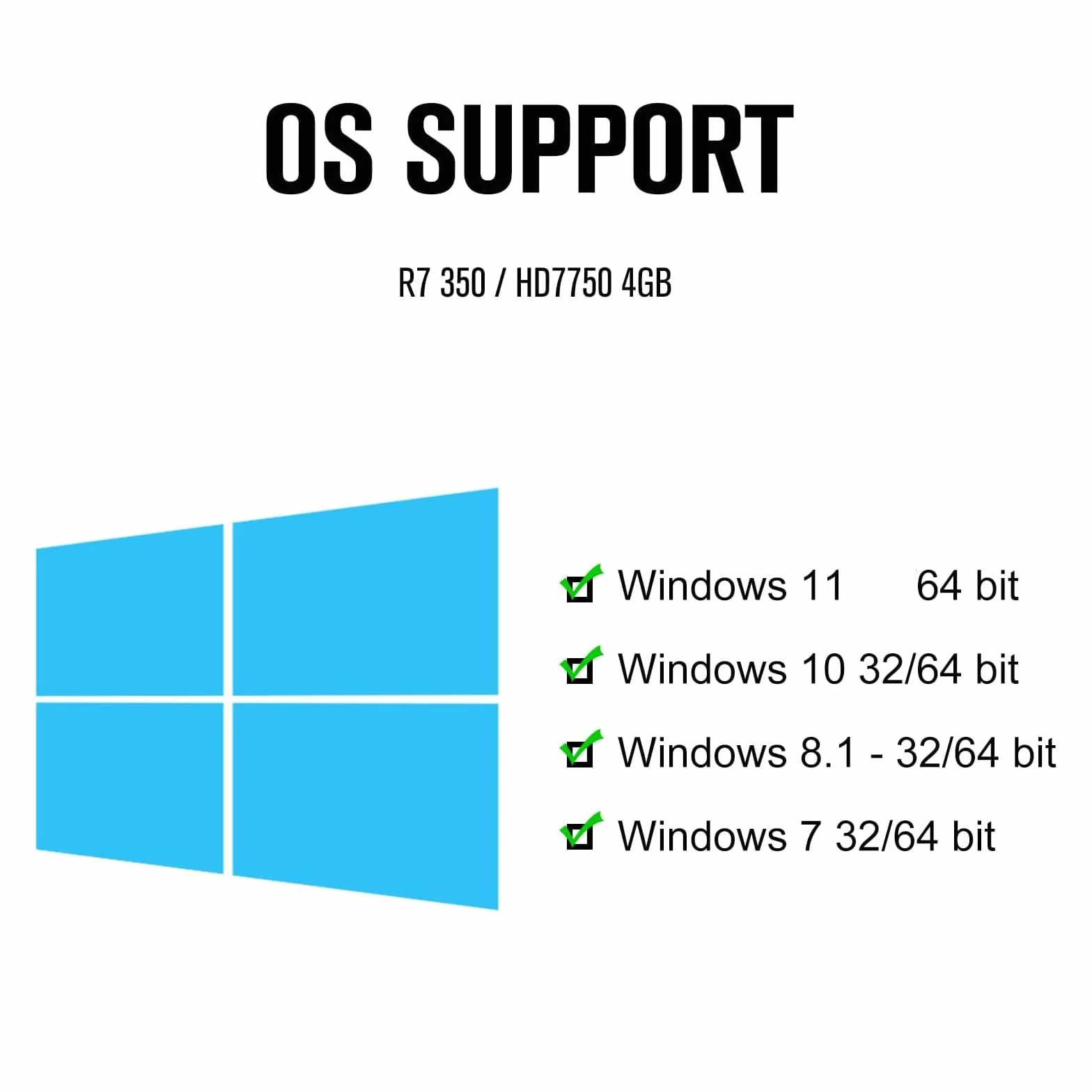 Karta graficzna R7 350 4 GB, 6 natywnych wyjść HDMI, zasilana przez magistralę PCIe 3.0 X16, do handlu akcjami, monitorowania, ściany wideo, wyświetlania detalicznego