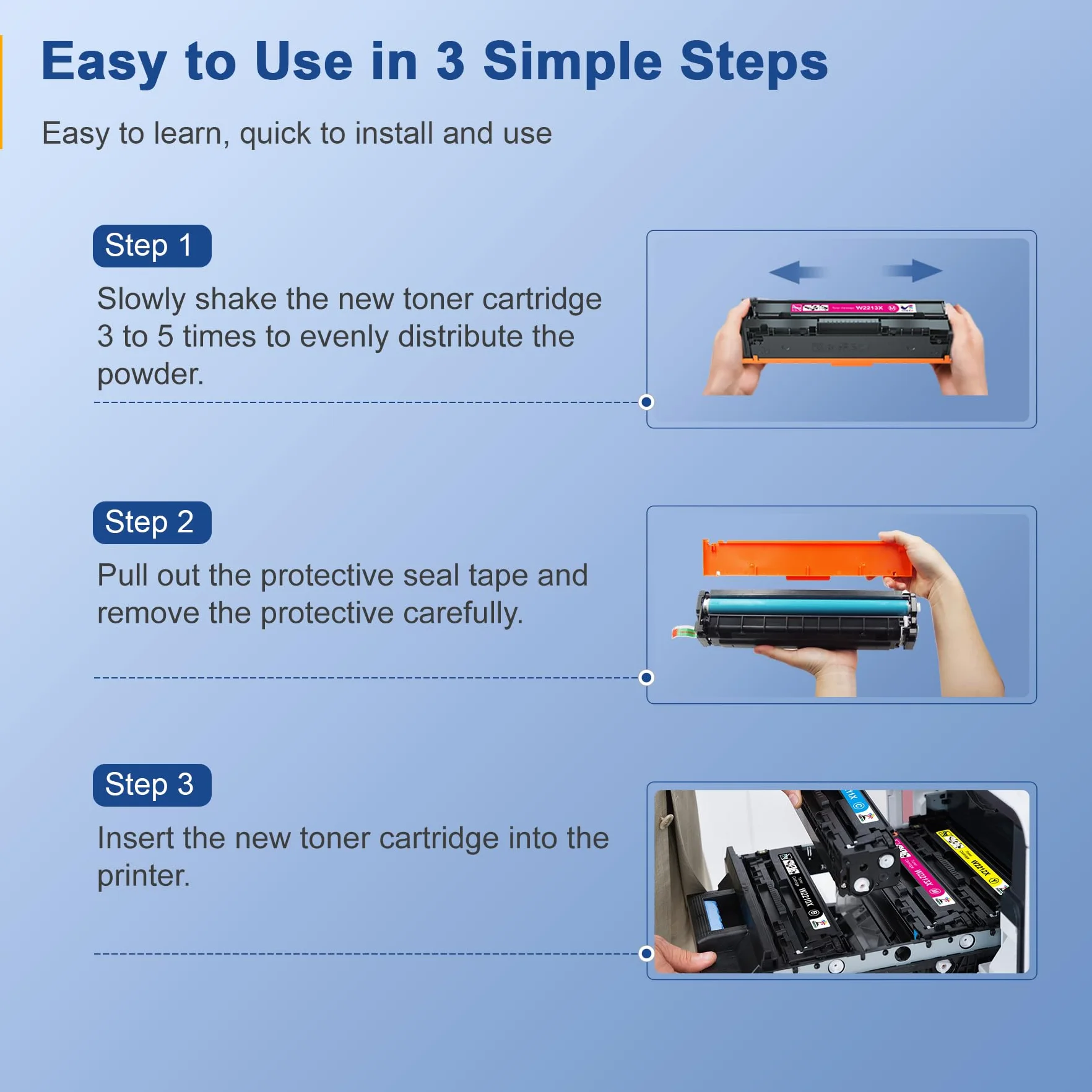 Palmtree 207X z chipem toner kompatybilny z HP 207X 207A czarny do HP Color Laserjet Pro MFP M283fdw Toner do Color Laserjet Pro M255dw M282nw M283fdn M255nw M283 M282 M255 W2210A W2210X -44