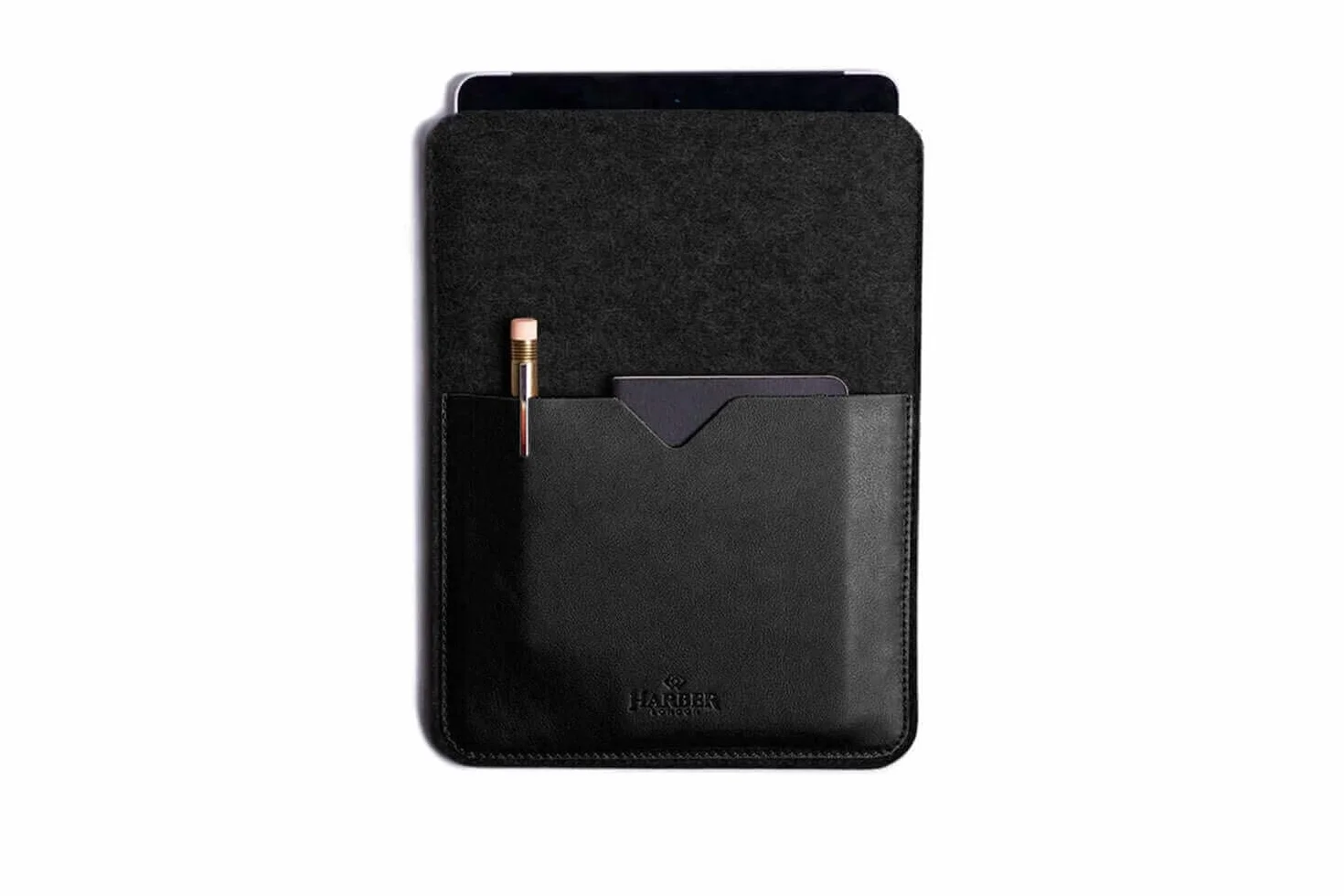 Harber London Black Edition – skórzany pokrowiec na tablet i czytnik e-booków (Kindle/Kindle Paperwhite (2012/2018), jasnobrązowy)