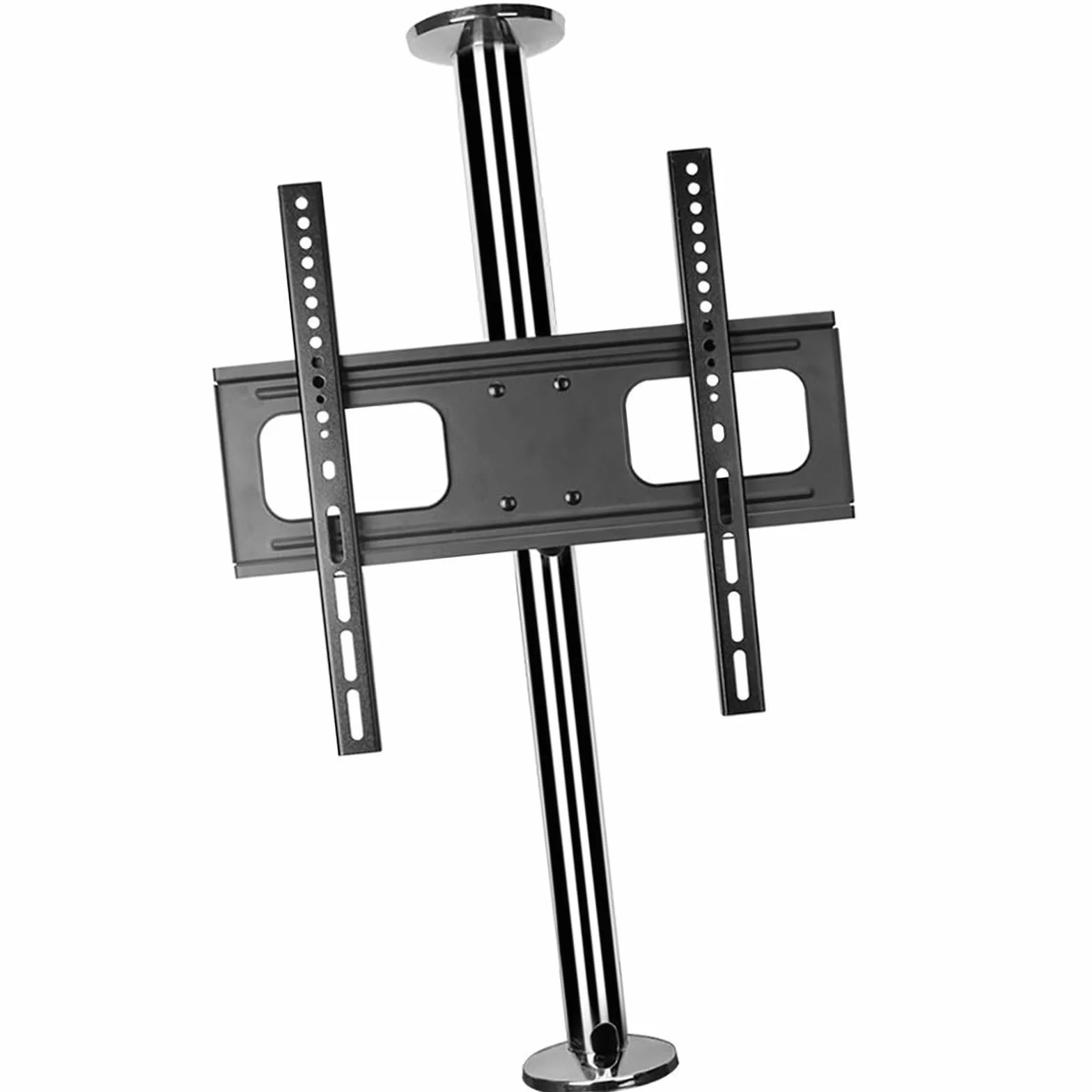 Uchwyt ścienny do telewizora LCD i stojak podłogowy, uniwersalny uchwyt 360 stopni do telewizorów, pasuje do telewizorów, bezpieczna i regulowana konstrukcja, łatwa instalacja