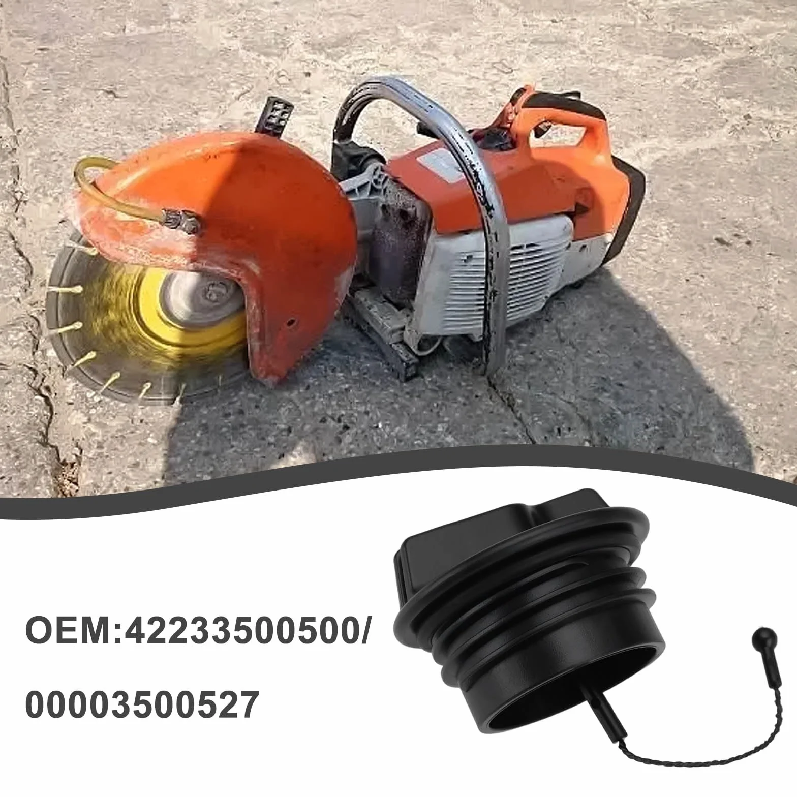 Stihl Korek wlewu paliwa do kosiarki TS400 BG55 BG56 BG65 BG66 BG85 BG86 4223 350 0500