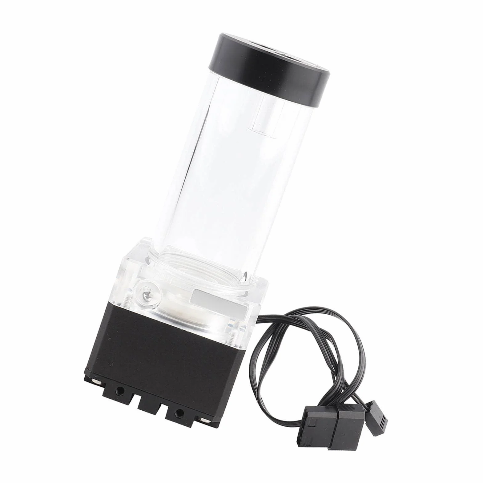 Eminchu Zbiornik Pompy PC Silne Chłodzenie Pompa Wodna 650L/H 3,5 Metra Głowica Pompy do Komputera Pompa Chłodząca wodą Konfiguracja Gier (17cm) (17cm) ()