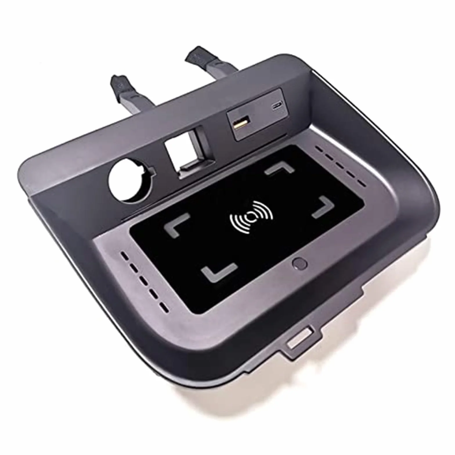 Bezprzewodowa ładowarka samochodowa 15W szybka ładowarka etui z funkcją ładowania uchwyt na telefon, dla Toyota, dla RAV4, 2019 2020 2021 akcesoria Bezprzewodowa ładowarka samochodowa
