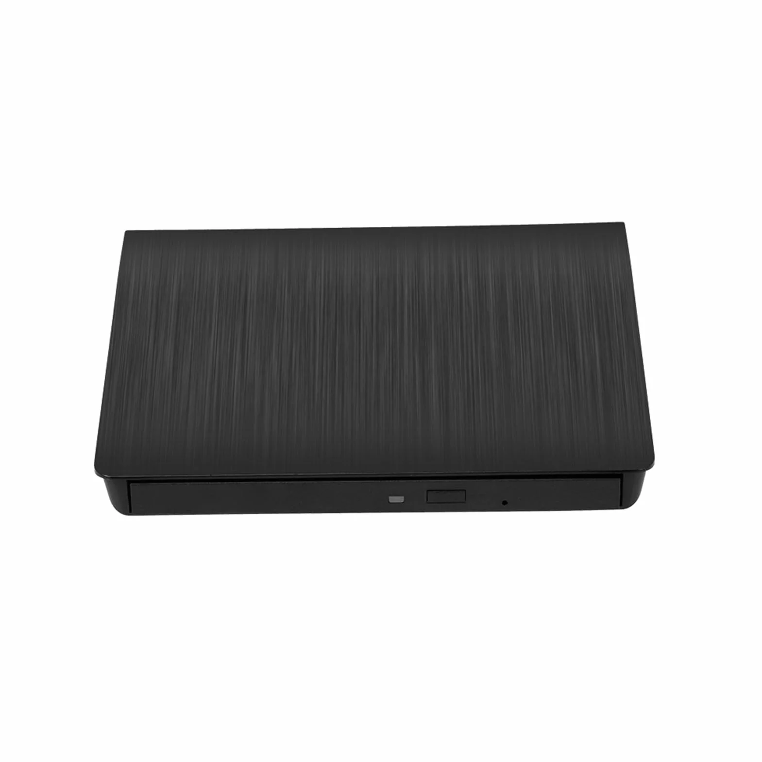 HUIOP USB Pop-up mobilny zewnętrzny dysk DVD-RW przenośny napęd ODD zewnętrzny napęd DVD odtwarzacz ROM Writer dla Windows Linux 9,5 mm Plug & Play, nagrywarka DVD-RW