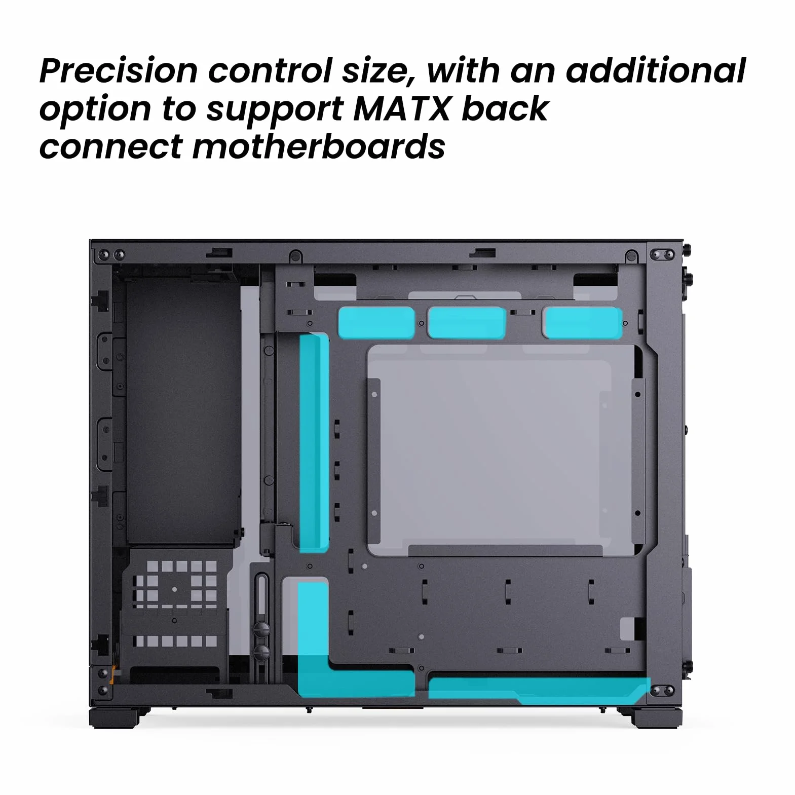 JONSBO D32 PRO Micro ATX PC Obudowa Wysoka kompatybilność Tryb A/B Obsługa MATX Back-Connect/BTF MB 365 mm GPU/240AIO/163 mm Chłodnica powietrza ATX/SFX-L/SFX PSU USB 3.2