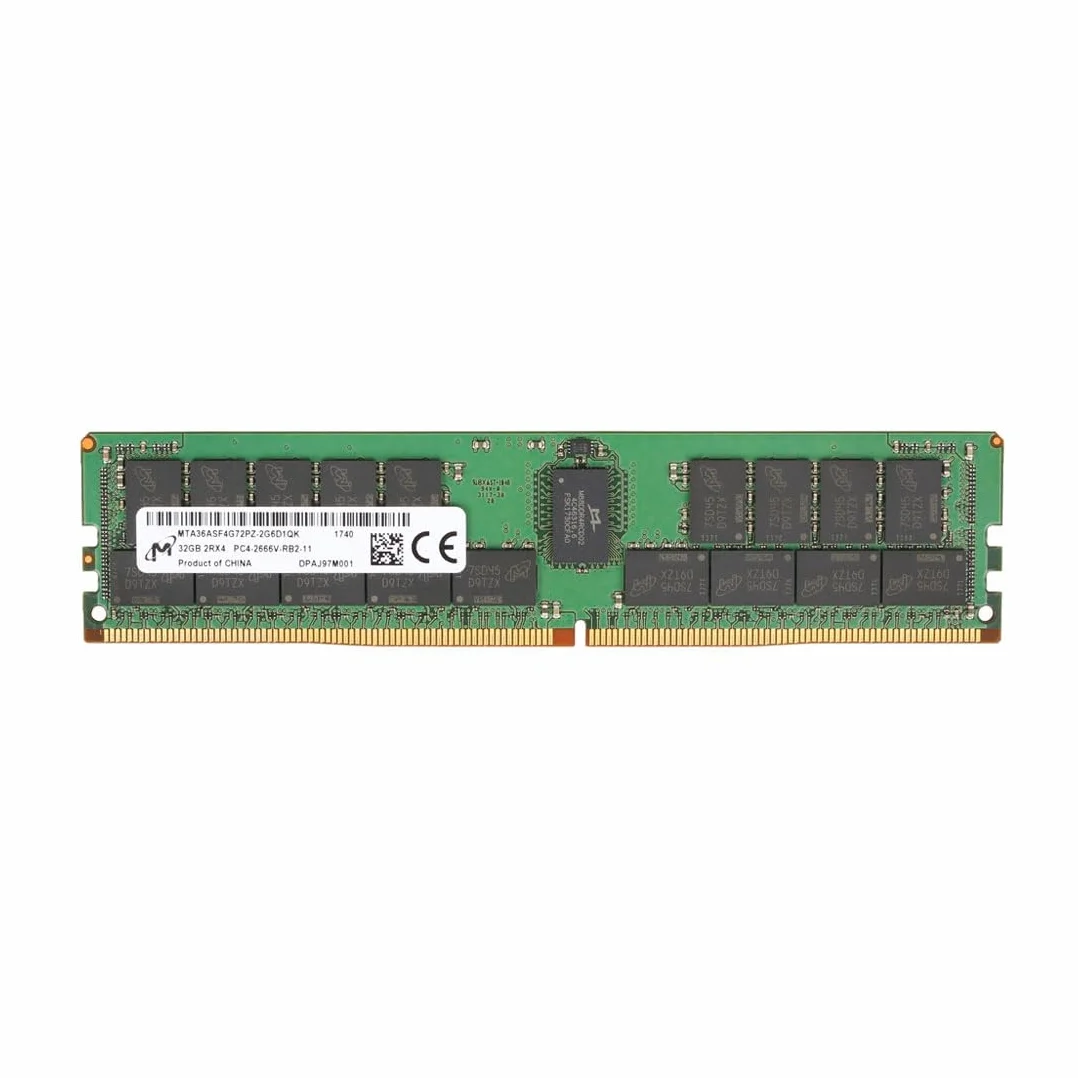 Pamięć RAM Micron ECC zarejestrowana DDR4 32 GB 2Rx4 2666MHz PC4-21300 RDIMM MTA36ASF4G72PZ-2G6