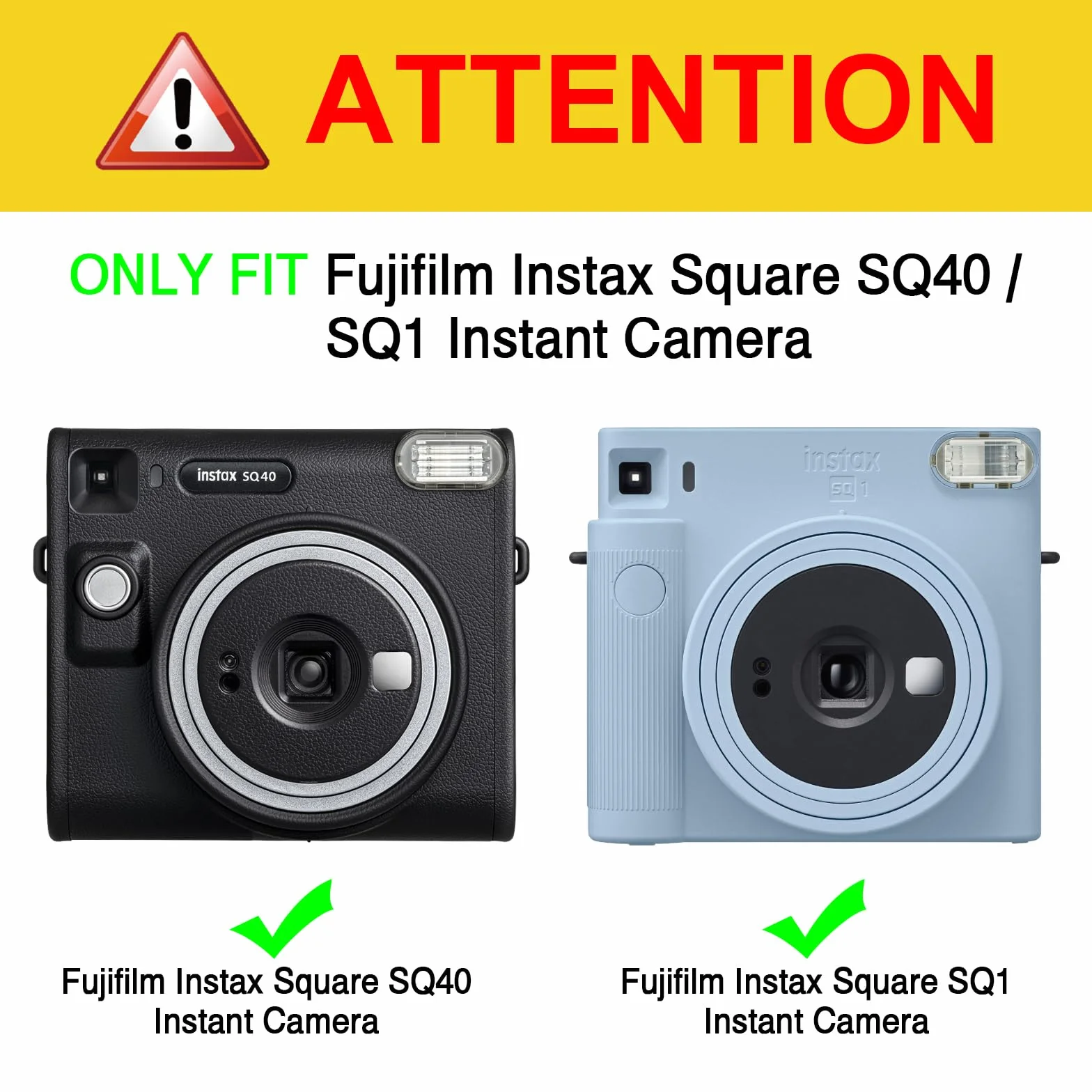 Fintie Etui na aparat fotograficzny Fujifilm Instax Square SQ1 / Instax Square SQ40 - Premium pokrowiec ochronny podróżny torba na aparat etui ze zdejmowanym paskiem, niebieski