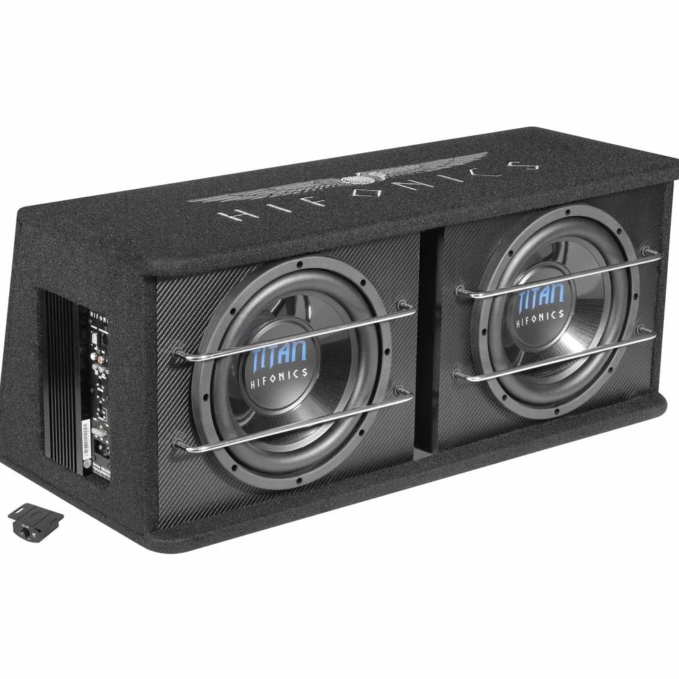 HIFONICS TDA-250R Subwoofer samochodowy aktywny 600 W