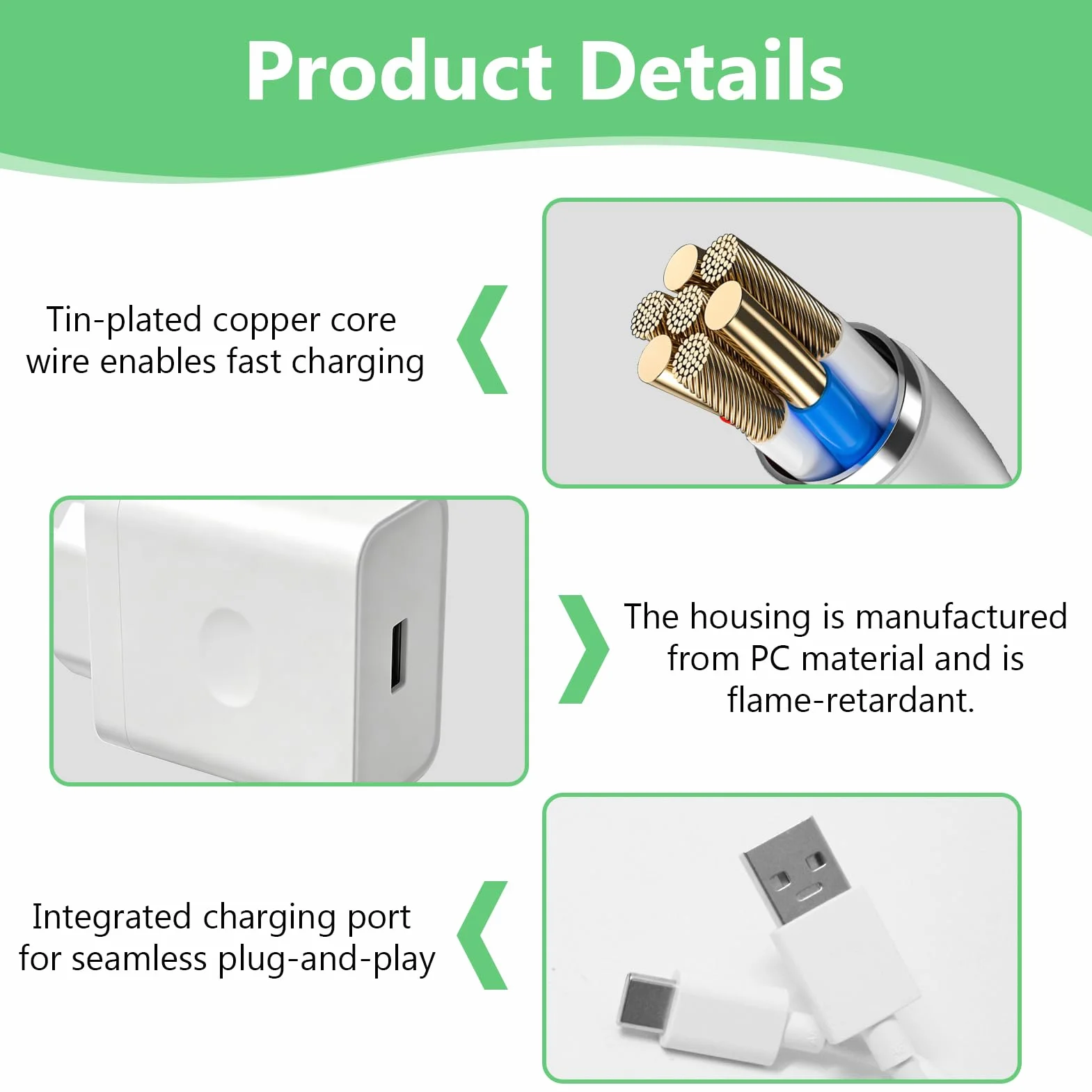 65W USB-C Ładowarka do Super-VOOC, ładowarka super-vooc z kablem USB-A na C Find X7/X6/X5/X3/Reno 11/10/8/7/6 do One-Plus 11/10T Nord 2T/10 Pro do Real-me GT/9 Pro