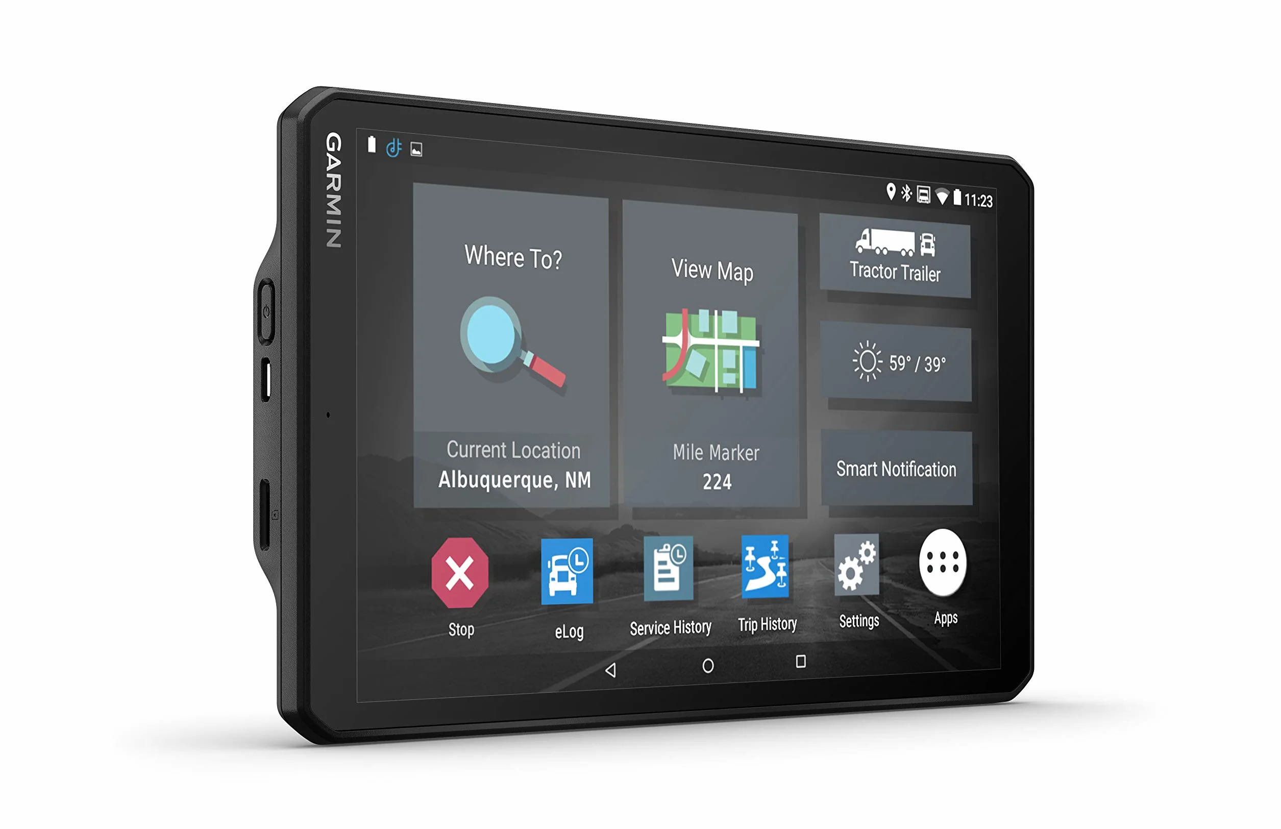 Garmin dēzl LGV800 MT-S nawigacja do samochodów ciężarowych z ekranem dotykowym HD 8" (20,3 cm)