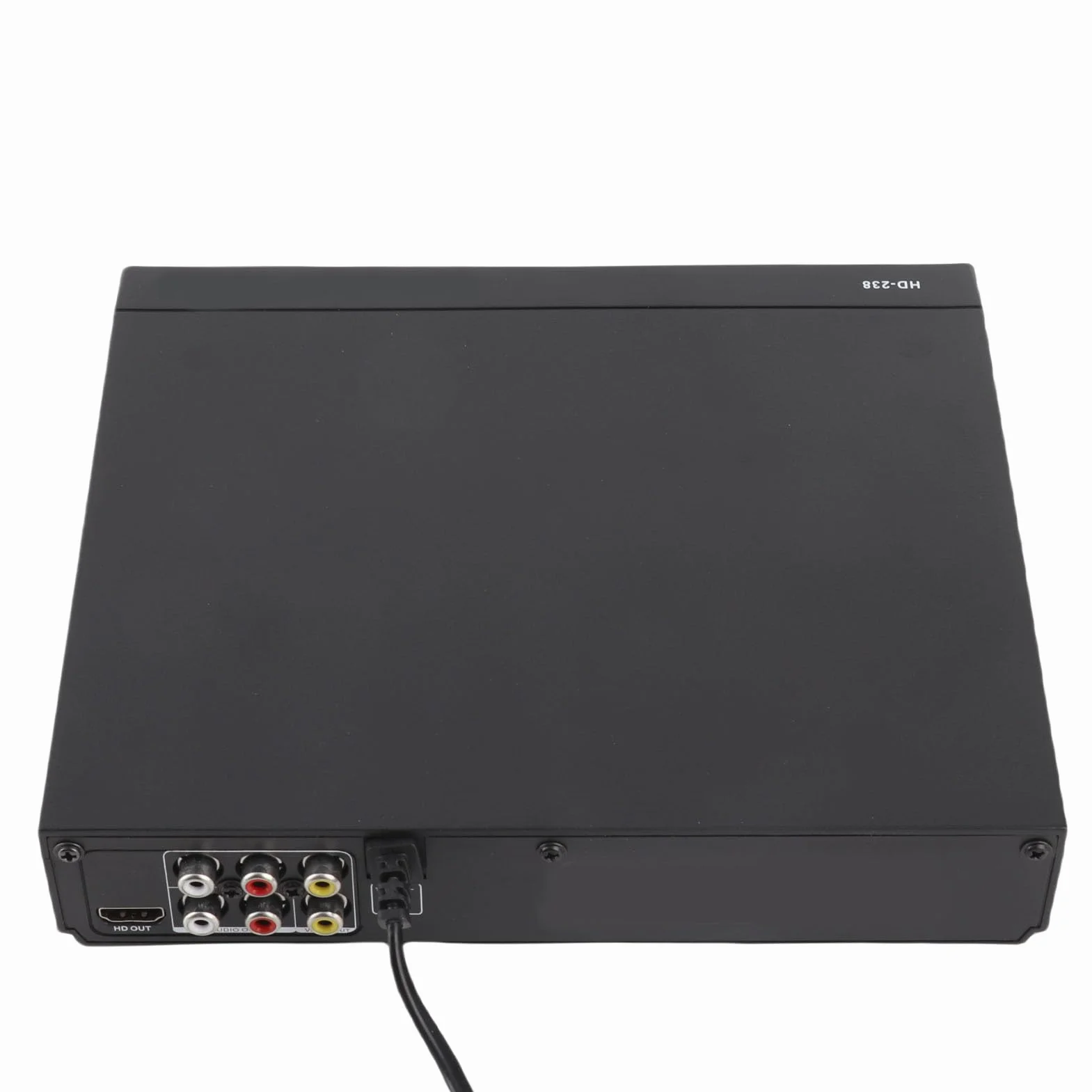 Odtwarzacz HD DVD, Skalowanie Multimediów do 1080P dla Wszystkich Regionów, Odtwarzacz DVD, Kable USB z Pilotem i obsługą NTSC PAL, Idealny do Telewizora (wtyczka UE)