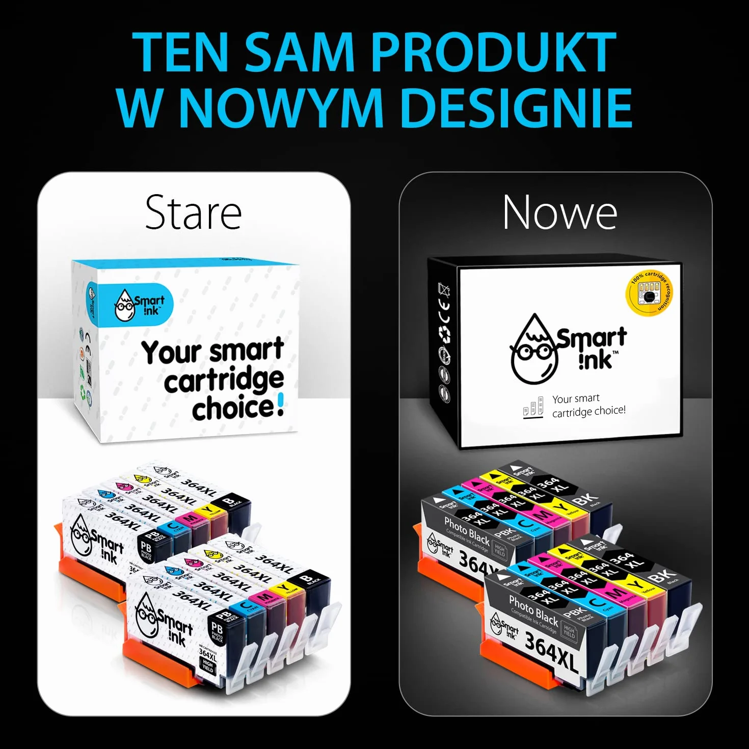 Smart Ink Kompatybilne Tusz Zamiennik do HP 364XL 364 XL Wielopak 10 sztuk (2PBK,2BK & 2C/M/Y) do użytku z Photosmart 5520 5510 5524 6520 5515 OfficeJet 4620 4622 DeskJet 3520 3070a