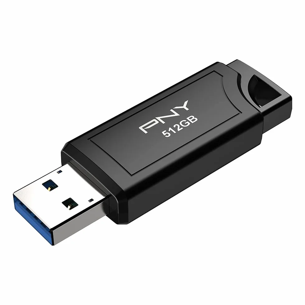 PNY 512GB PRO Elite V3 USB 3.2 Gen 2 Flash Drive, up to 1000MB/s Read, up to 800MB/s Write, Extreme Performance for Professional Data Storage and Transfers, Premium Metal Design, Type-A Connector