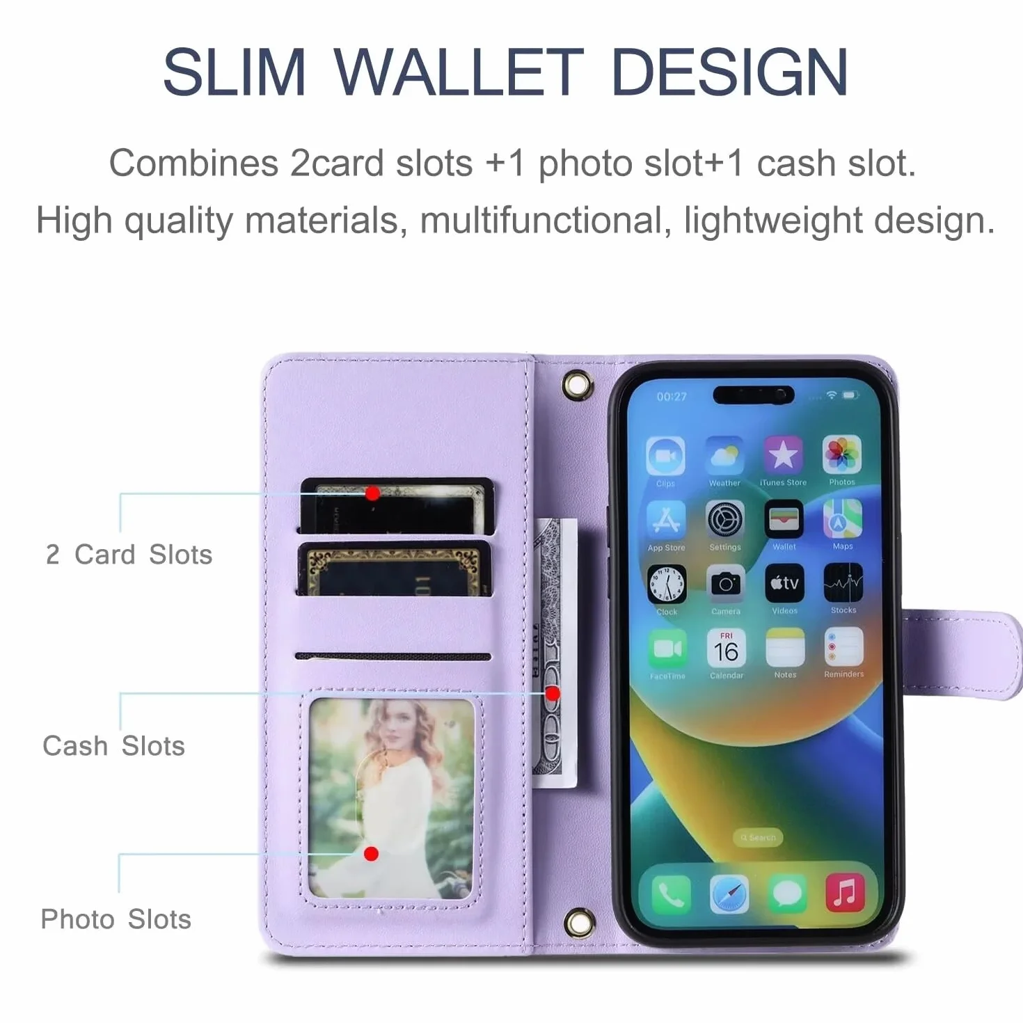 Generic etui kompatybilne z iPhone XR (kolor: miętowy) skóra premium silikonowy portfel z klapką magnetyczne etui z klapką