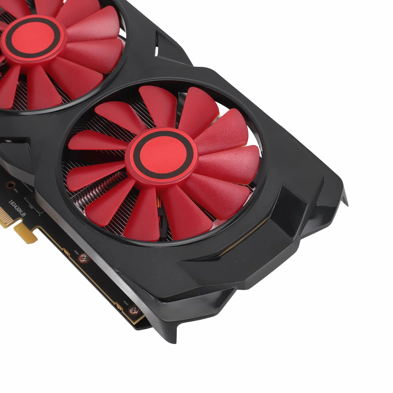 RX580 8 GB GDDR5 256bitowa karta graficzna do gier, cichy, podwójny wentylator, karta graficzna do gier z PCI Express 2.0, 16X do komputera stacjonarnego