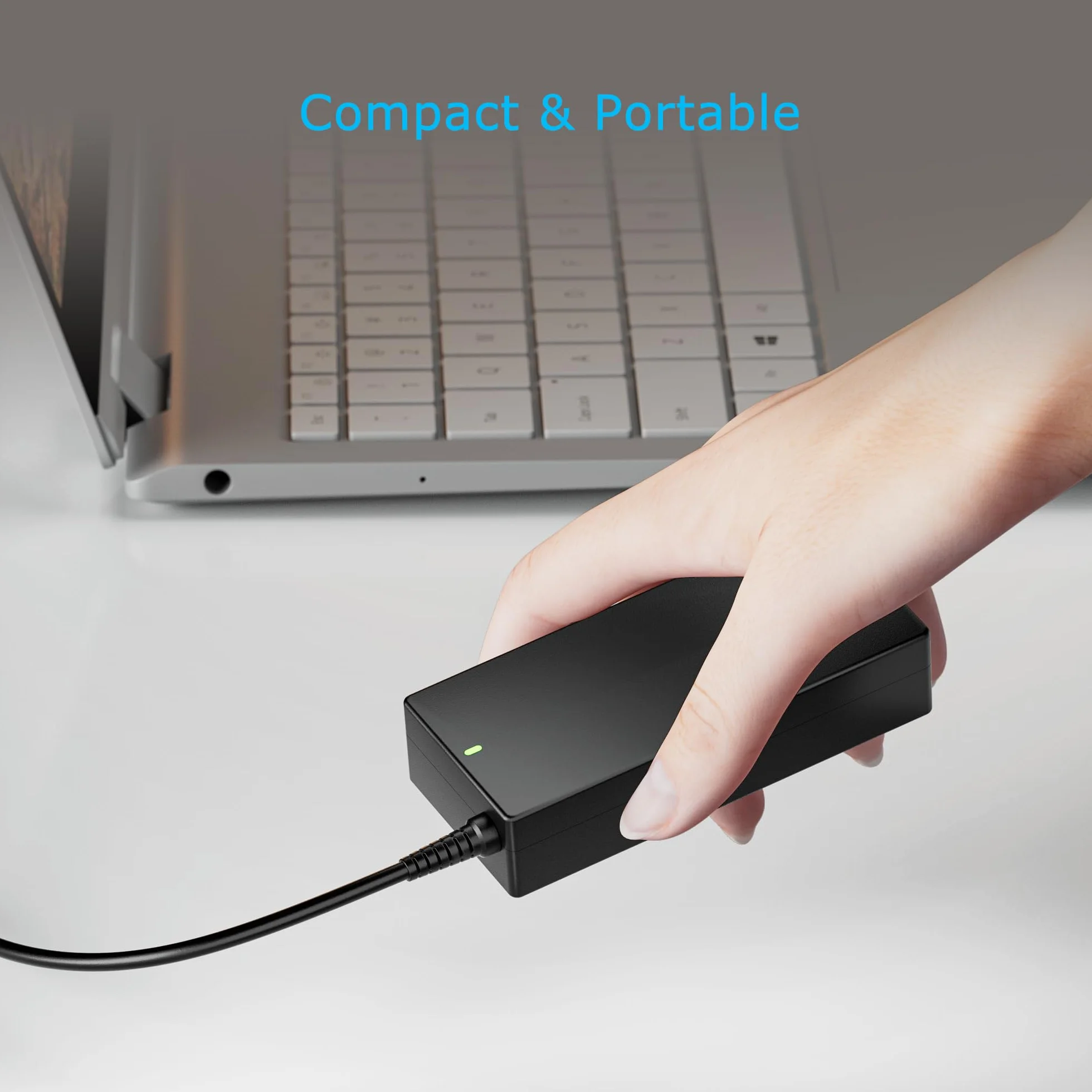 Zolt 90 W uniwersalna ładowarka do laptopa zasilacz 15 V 16 V 18,5 V 19 V 19,5 V 20 V DC zasilacz do HP Dell Acer Asus, Lenovo, Toshiba Samsung Sony, 18 złącze DC