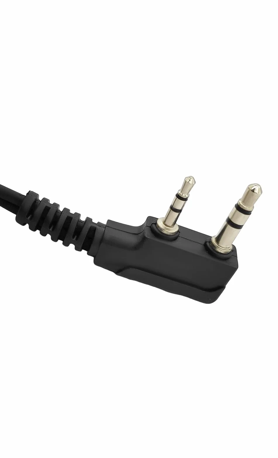 G Shape Uv-5r słuchawka 2-drożna słuchawka radiowa K1 2-pinowa słuchawka 2 Prong Walkie Talkie zestaw słuchawkowy z mikrofonem słuchawki do Retevis Kenwood Baofeng Samcom Arcshell 007 rt22p